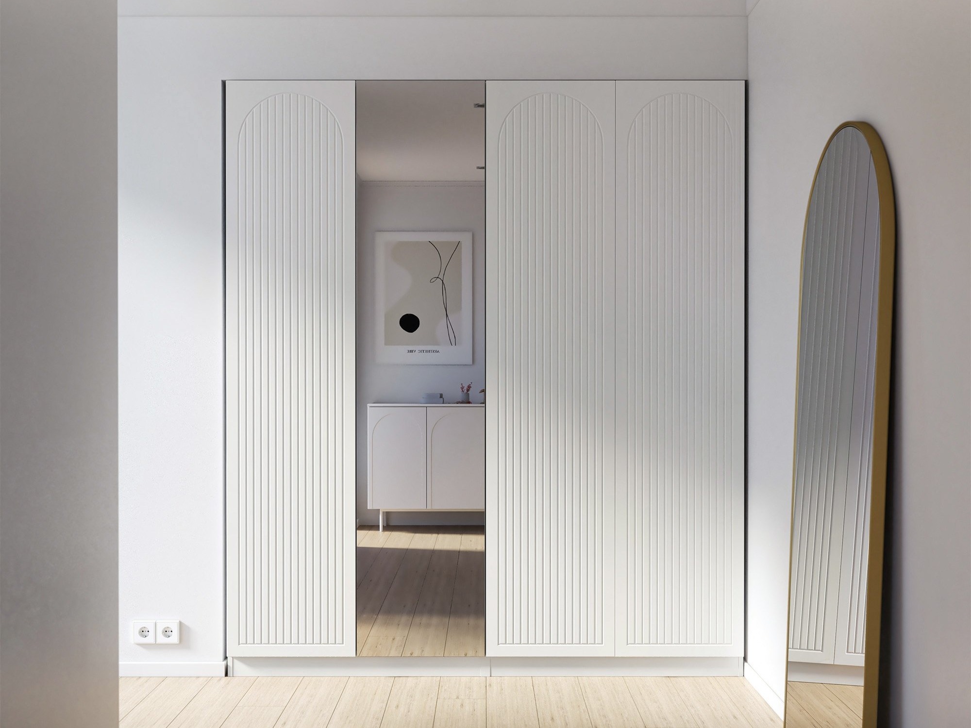 Garderobna omara Burleson 418