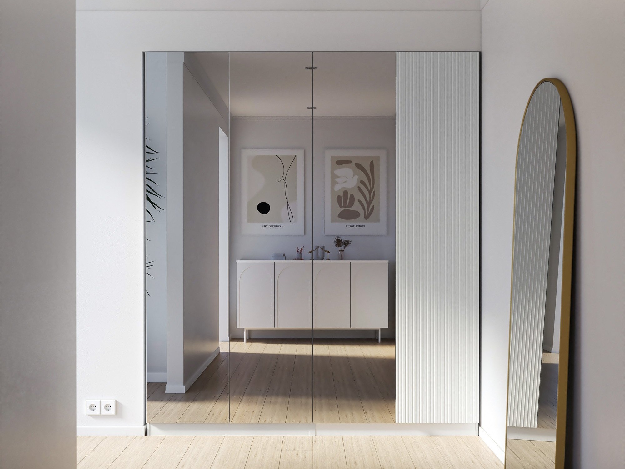 Garderobna omara Burleson 419