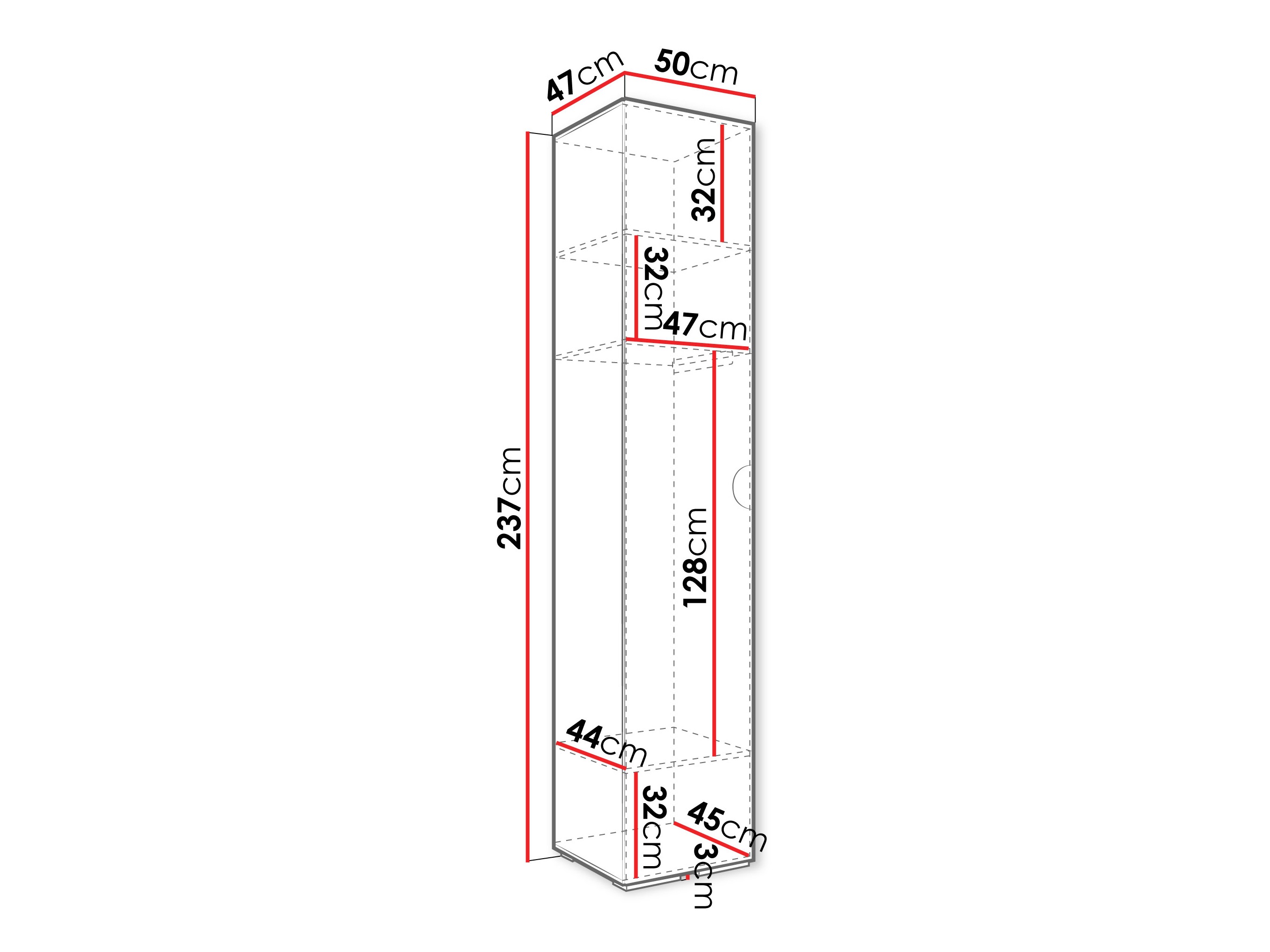 Garderobna omara Hartford 567 (Kašmir)