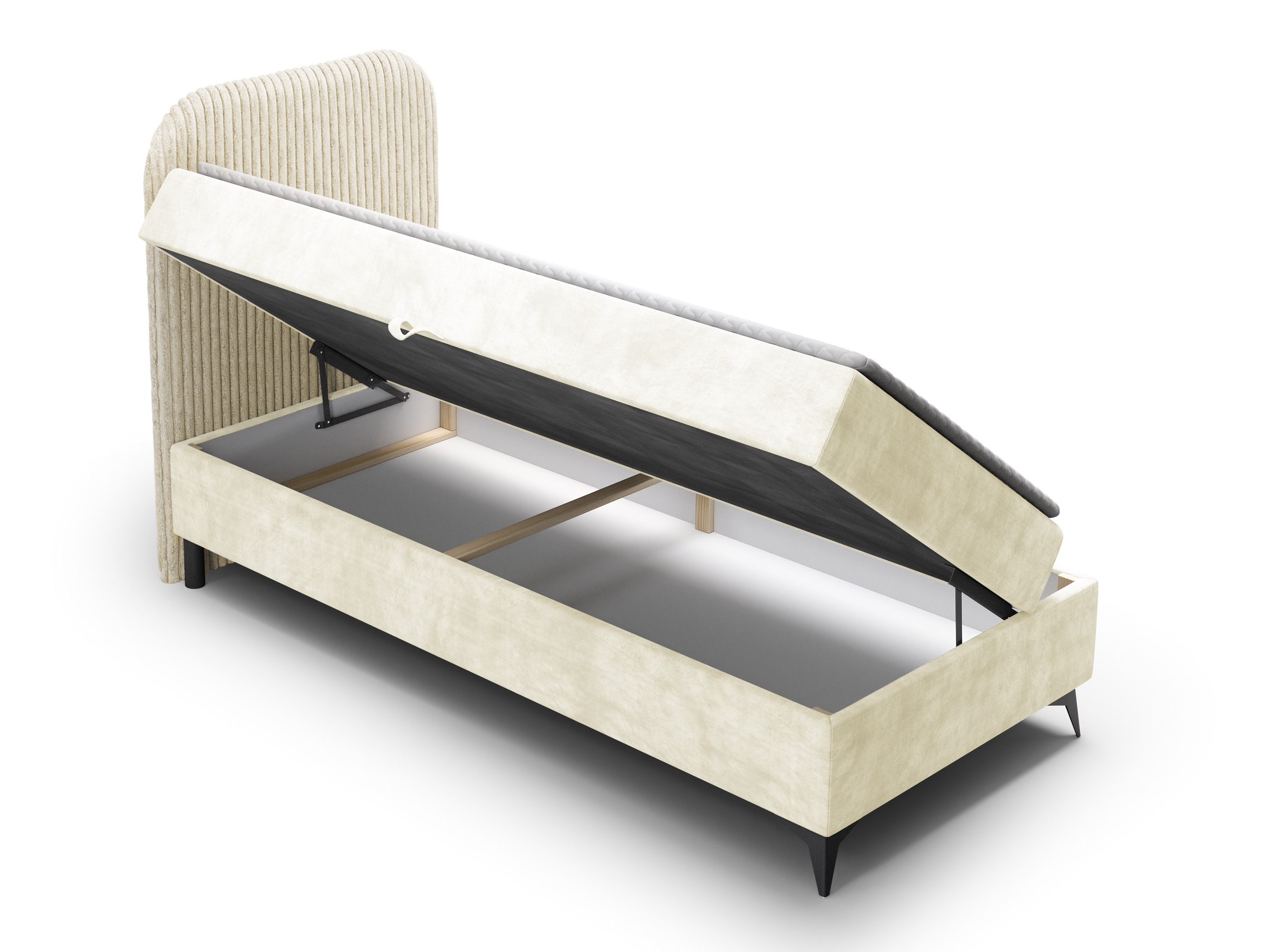 Boxspring postelja Franklin 175 (Tilia 03 + Manila 01)