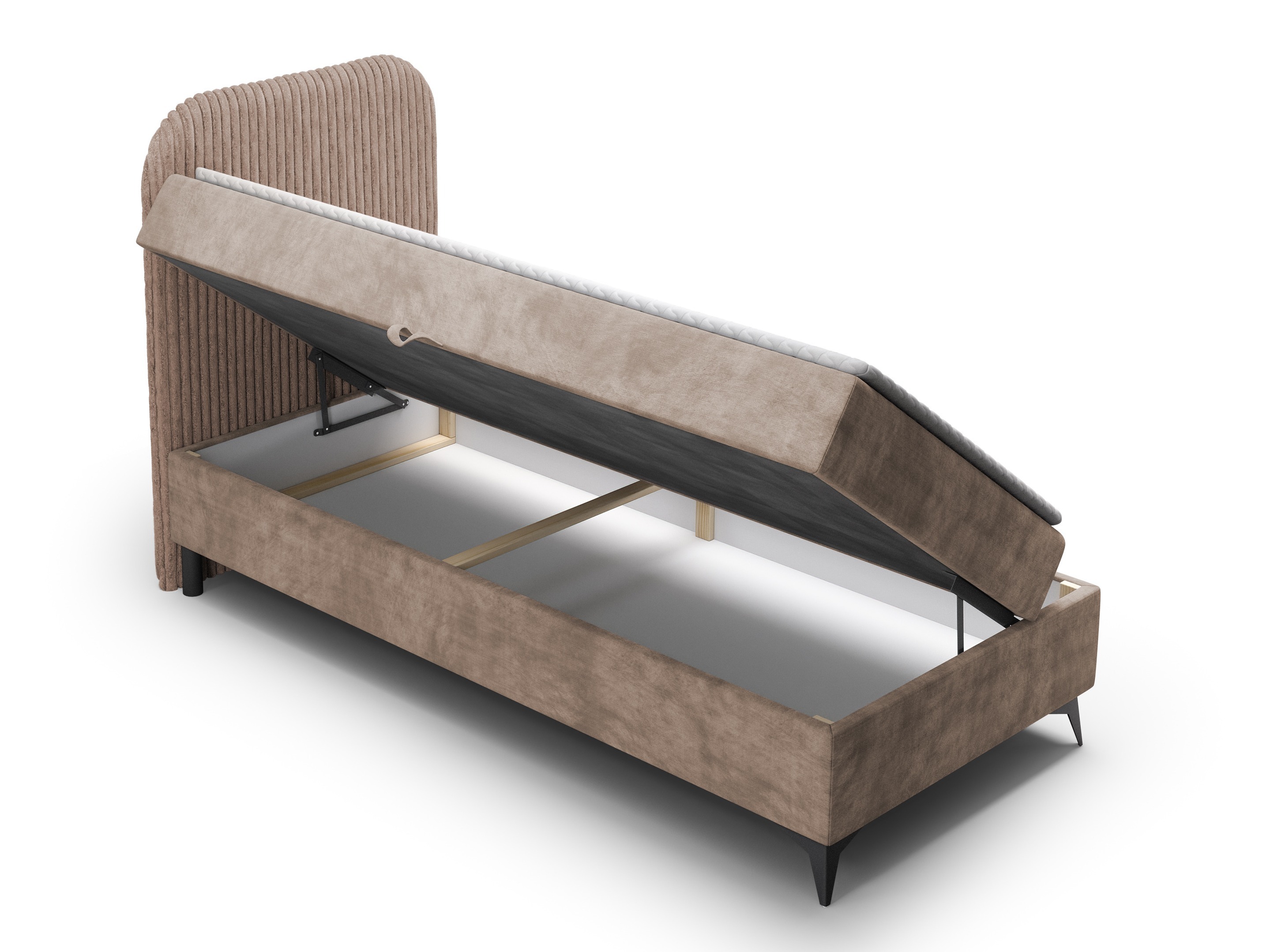Boxspring postelja Franklin 175 (Tilia 17 + Manila 21)