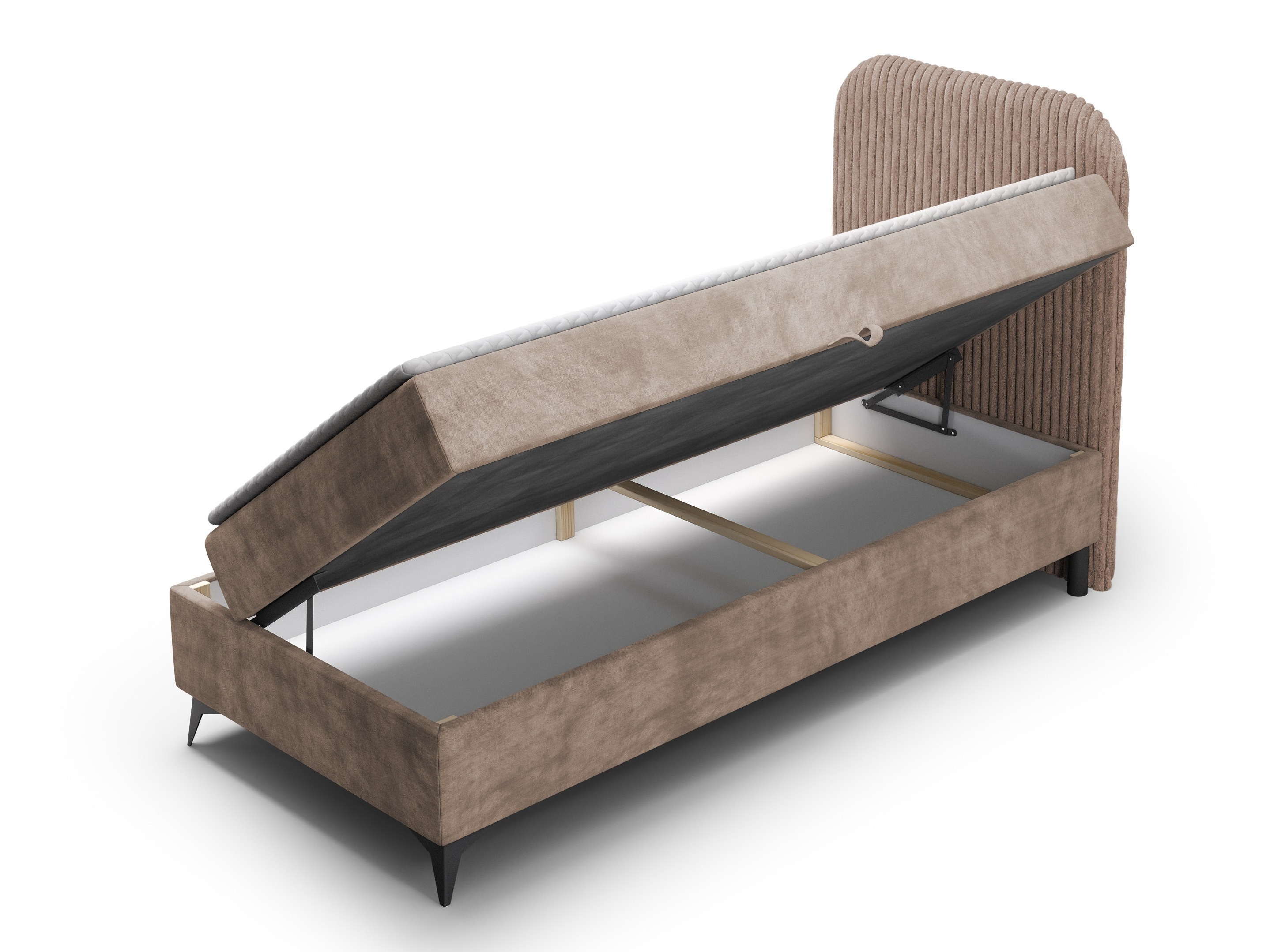 Boxspring postelja Franklin 175 (Tilia 17 + Manila 21)