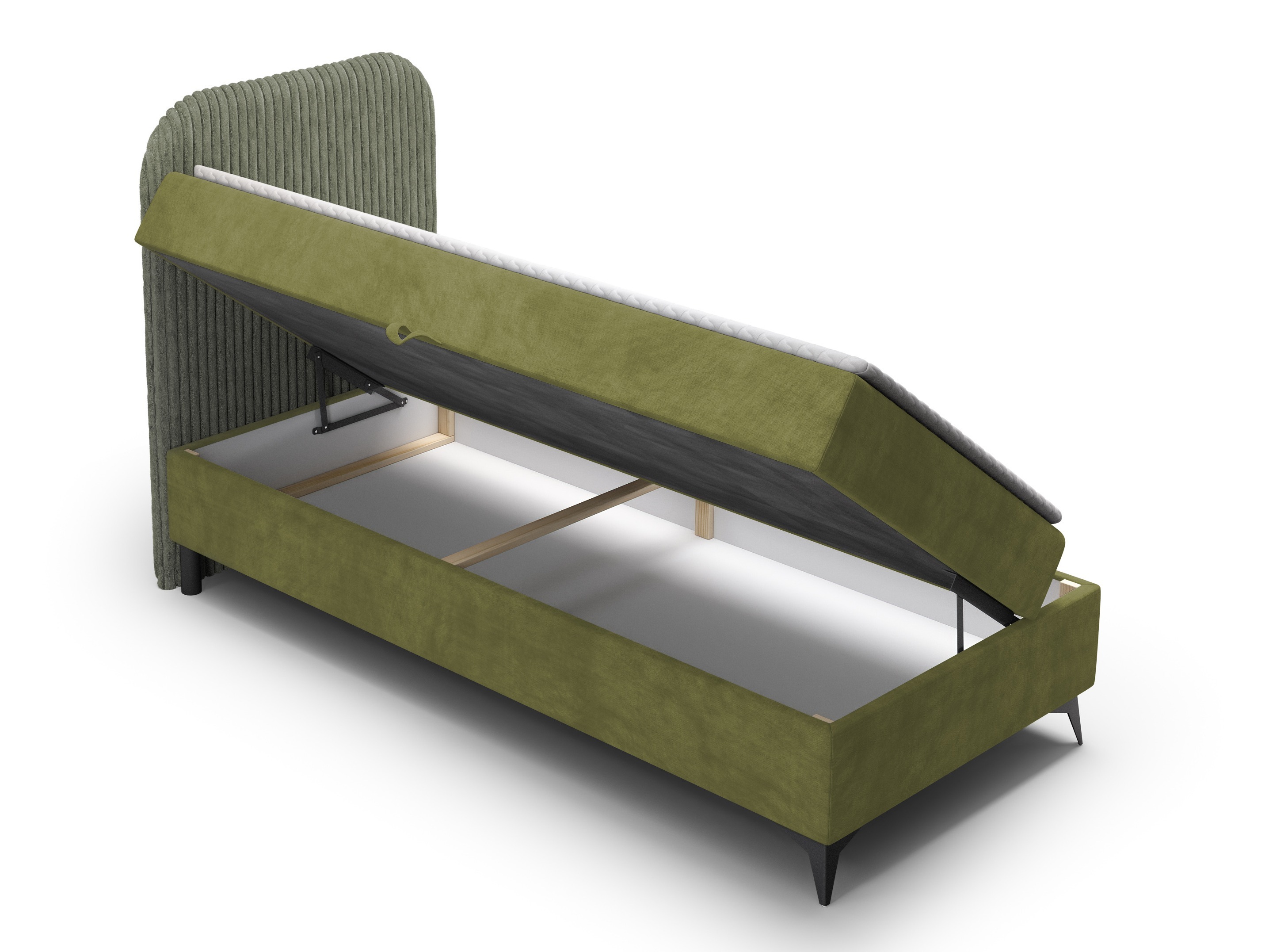 Boxspring postelja Franklin 175 (Tilia 37 + Manila 34)