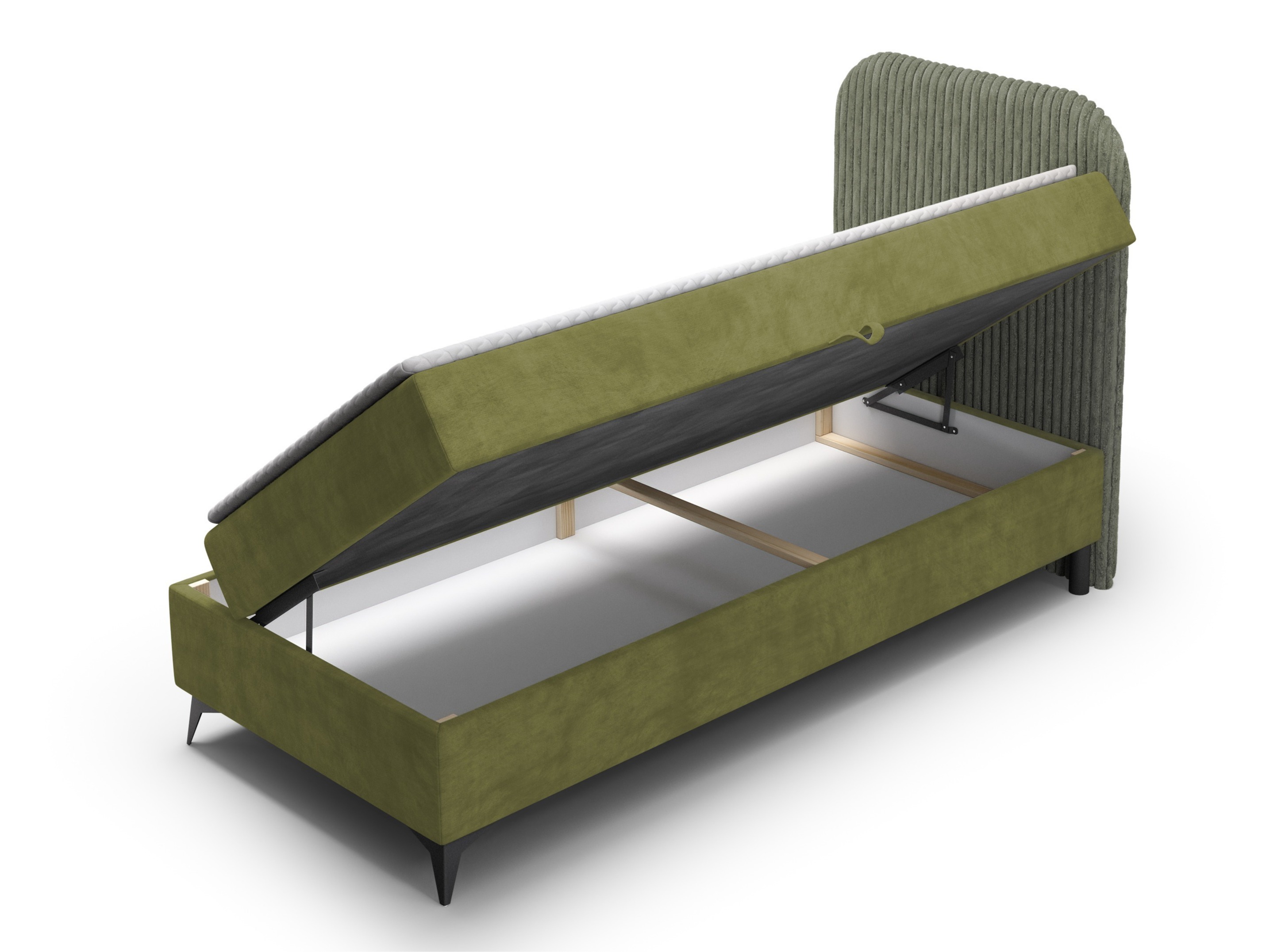Boxspring postelja Franklin 175 (Tilia 37 + Manila 34)