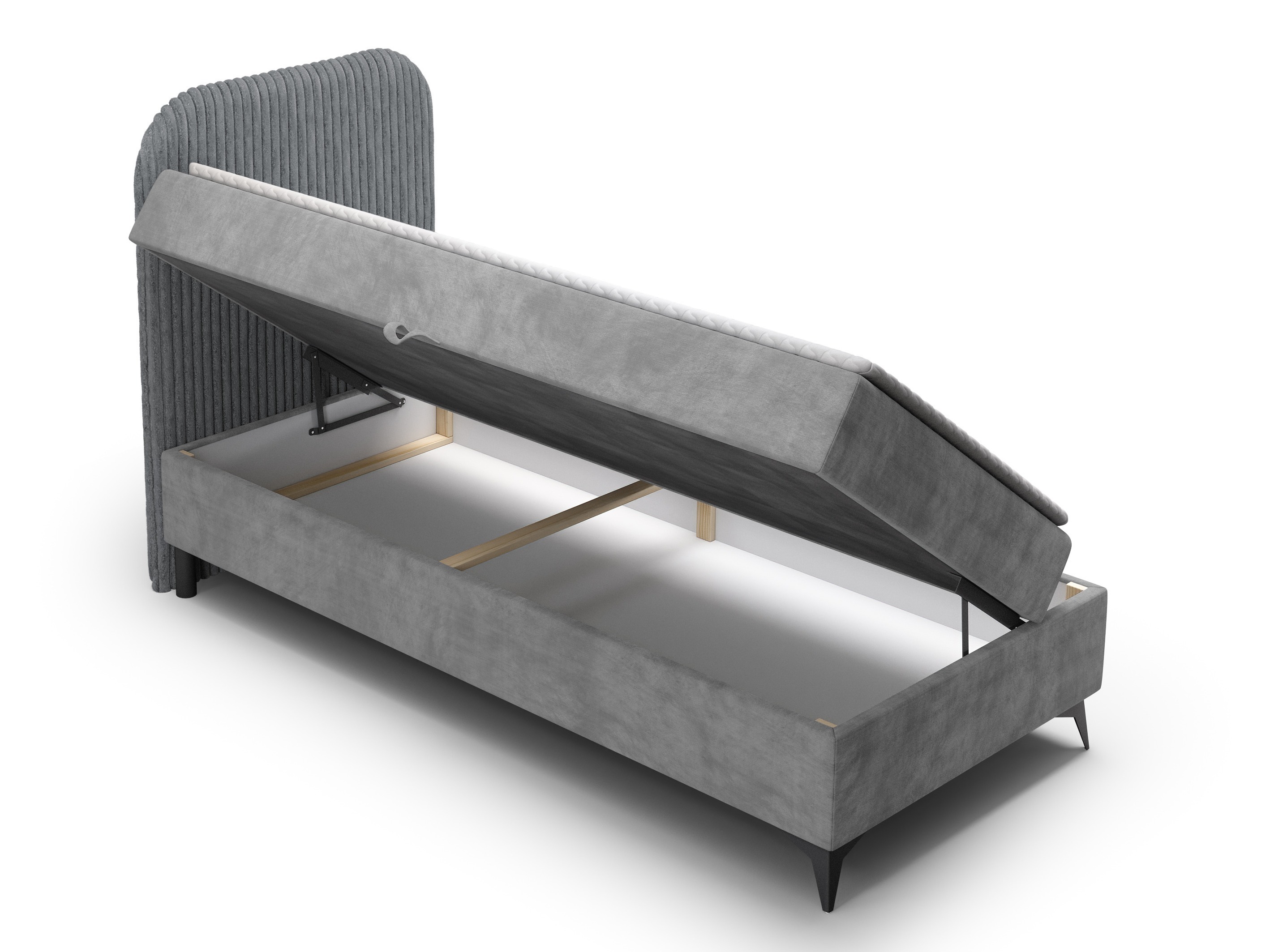 Boxspring postelja Franklin 175 (Tilia 90 + Manila 16)