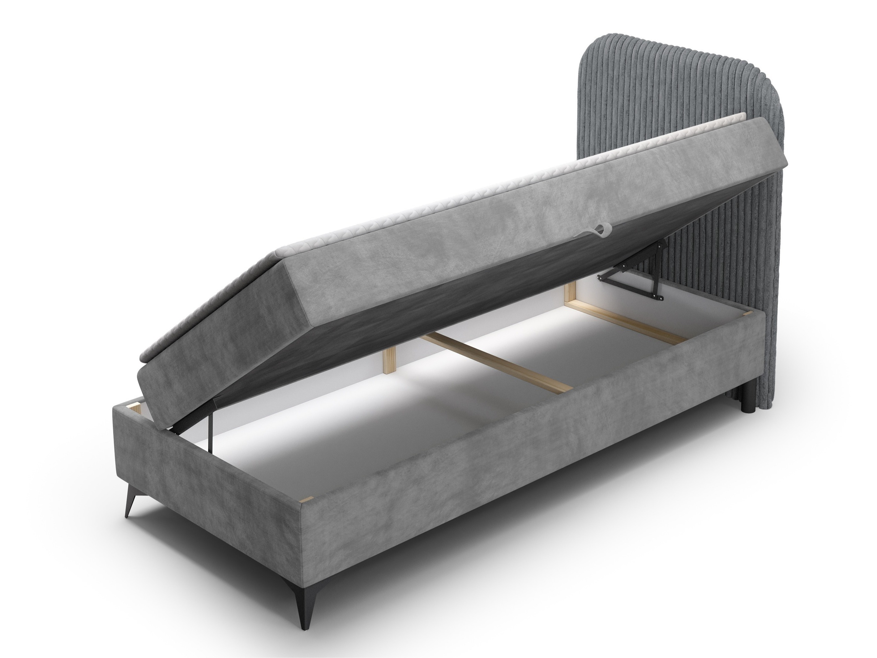 Boxspring postelja Franklin 175 (Tilia 90 + Manila 16)