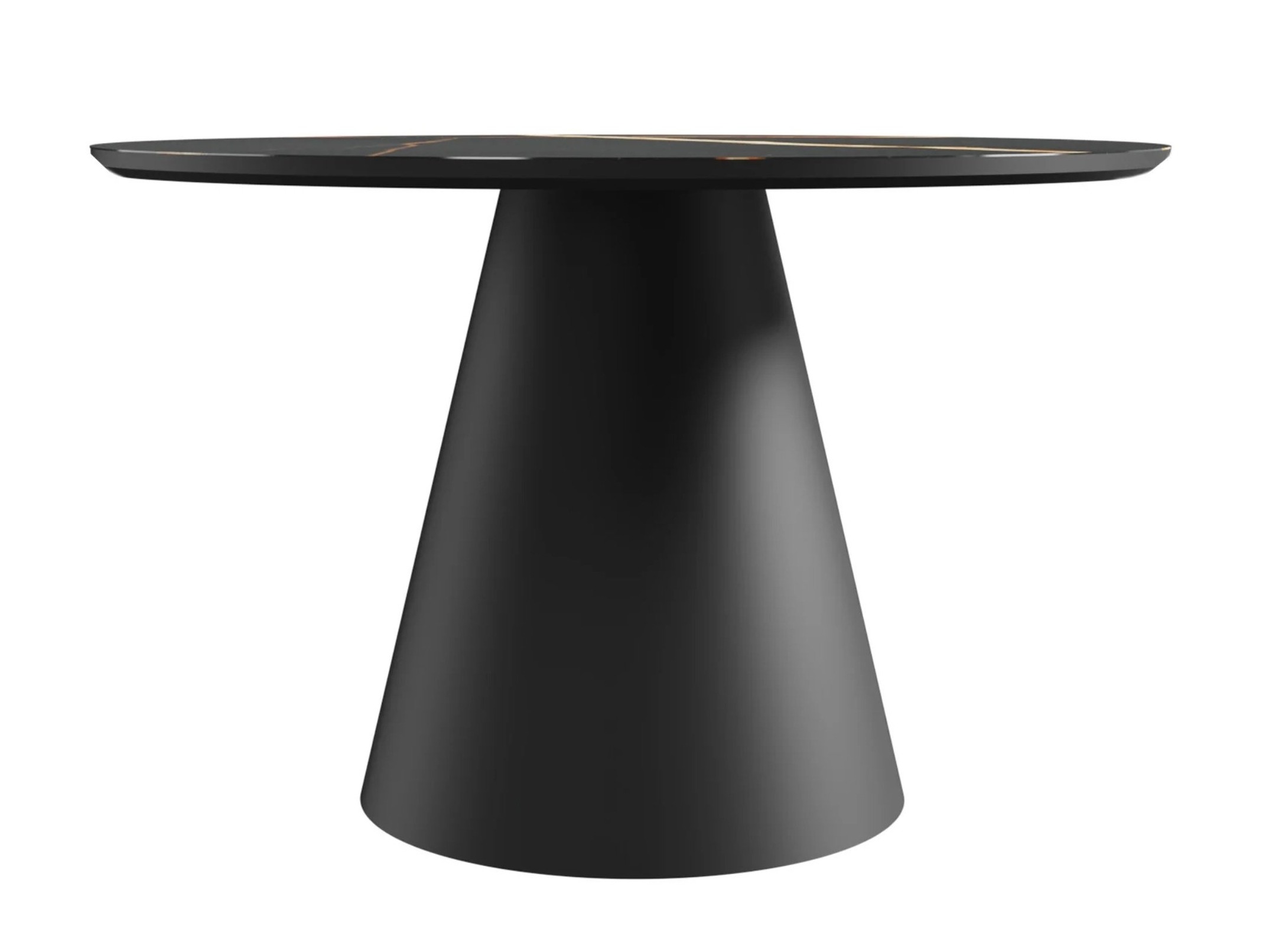 Klubska mizica Burleson 439 (Črni marmor)