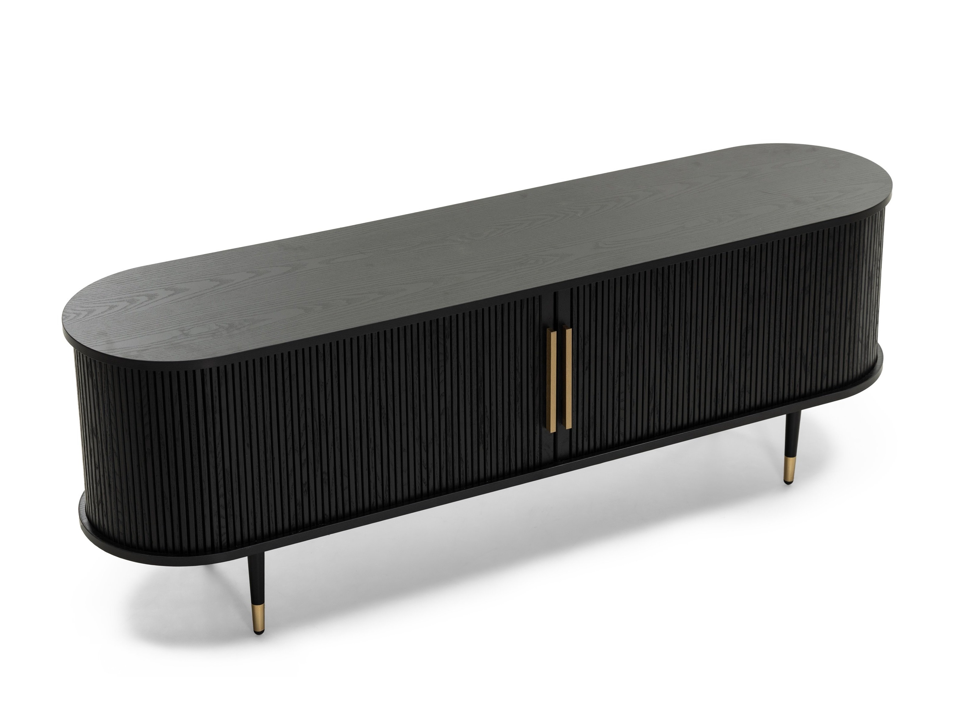 TV-omarica Burleson 434 (Črna)