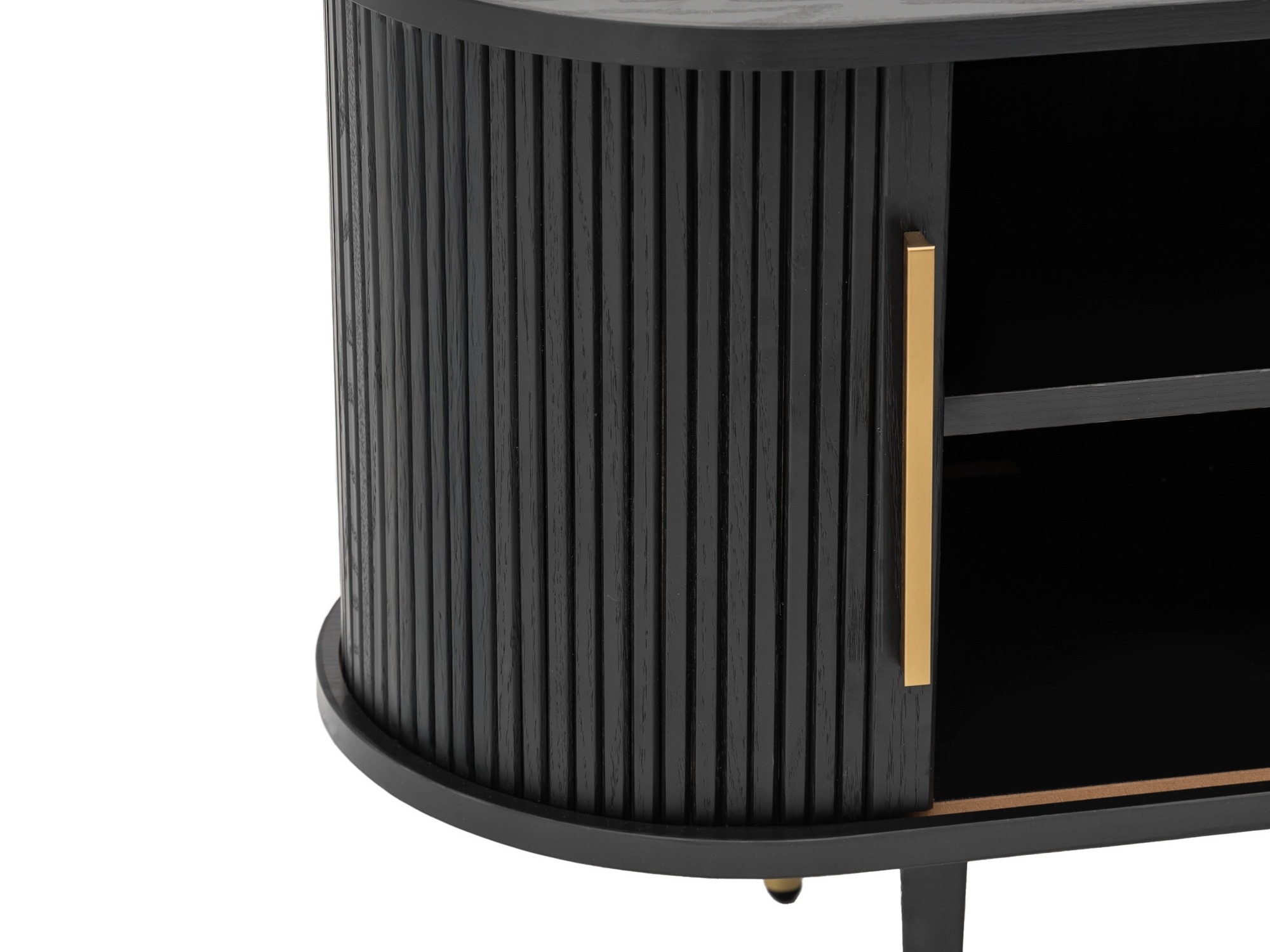 TV-omarica Burleson 434 (Črna)