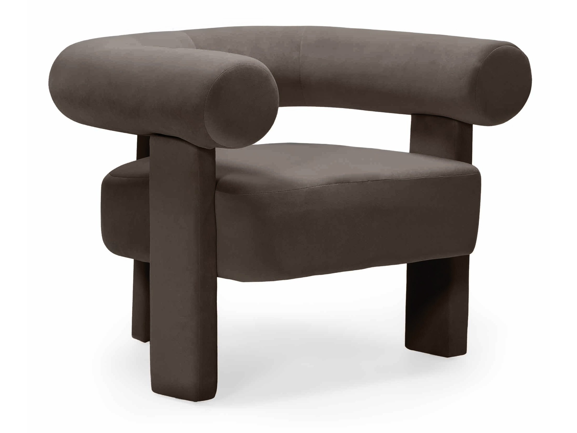 Fotelj Burleson 445 (Rjava)