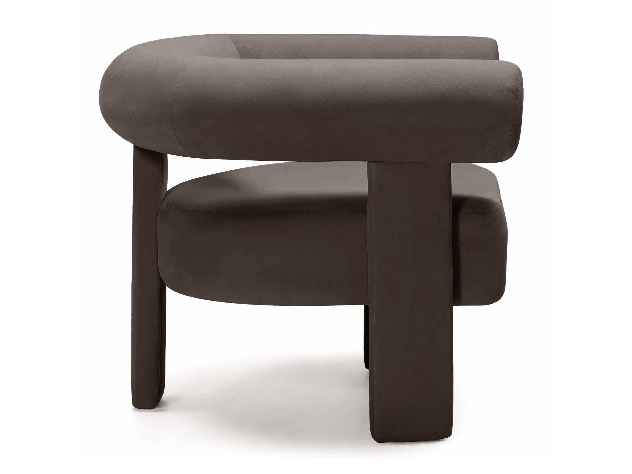 Fotelj Burleson 445 (Rjava)