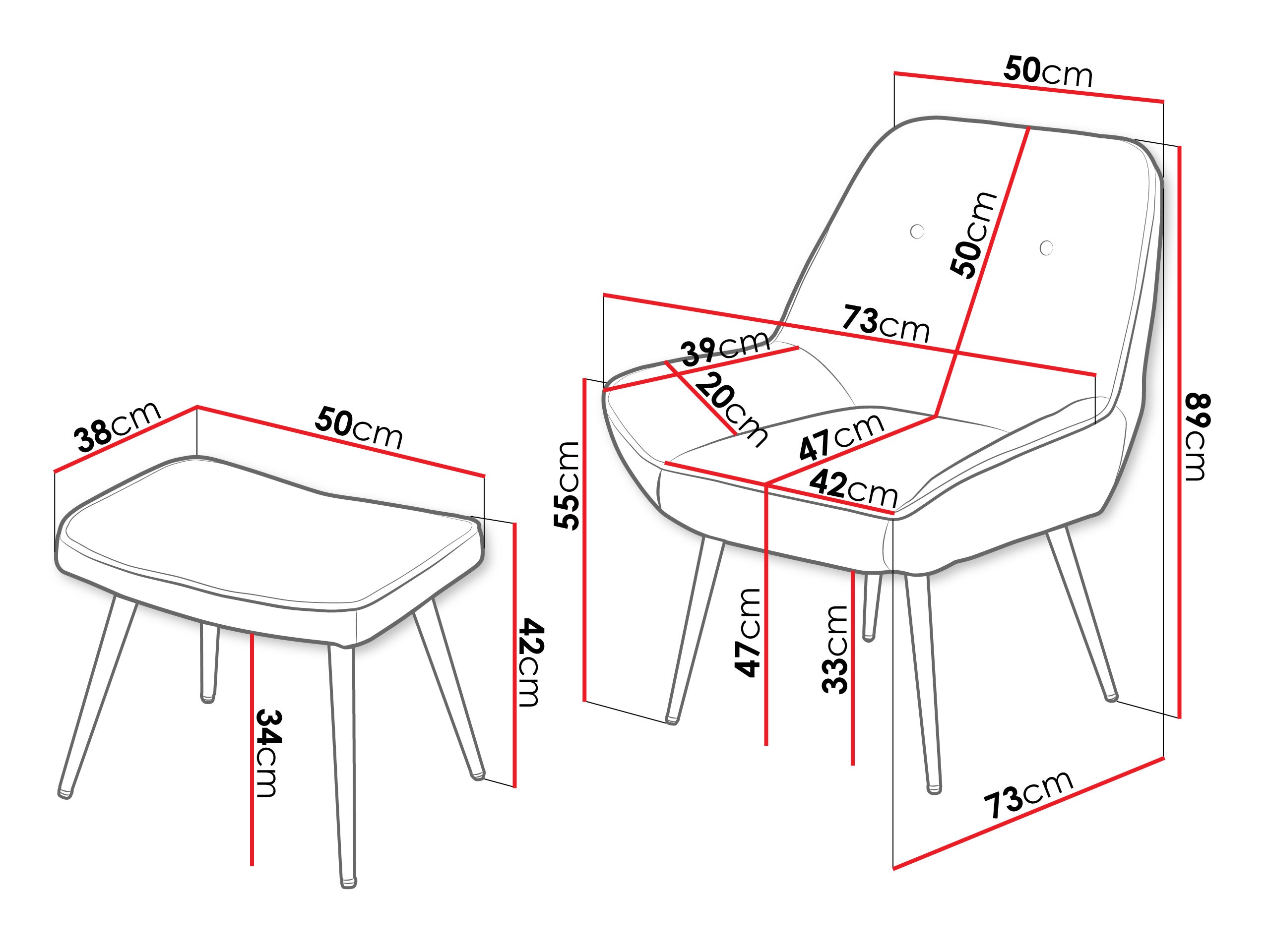 Fotelj Comfivo 467 (Sea 140)