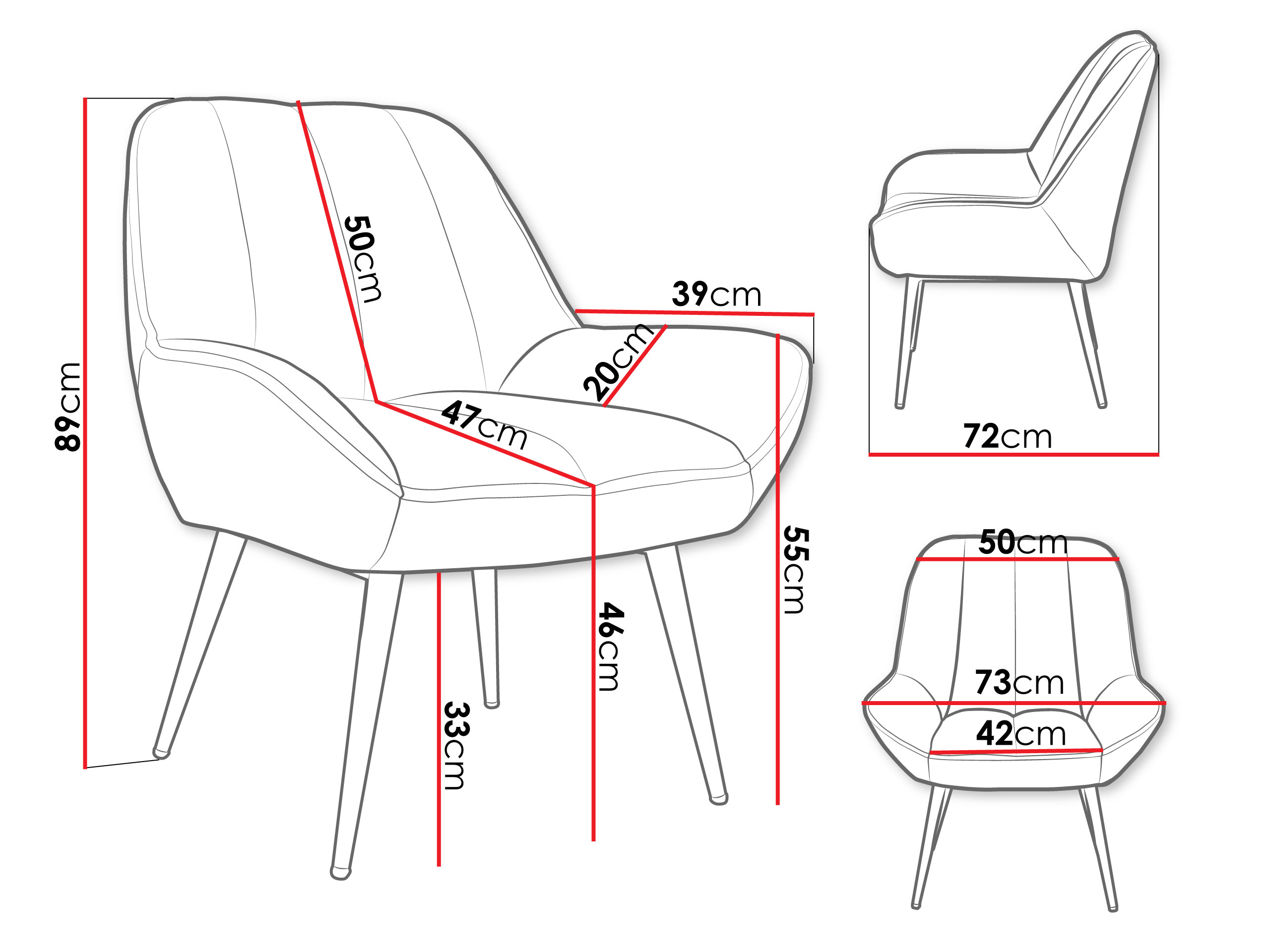 Fotelj Comfivo Origo (Aragon 93)