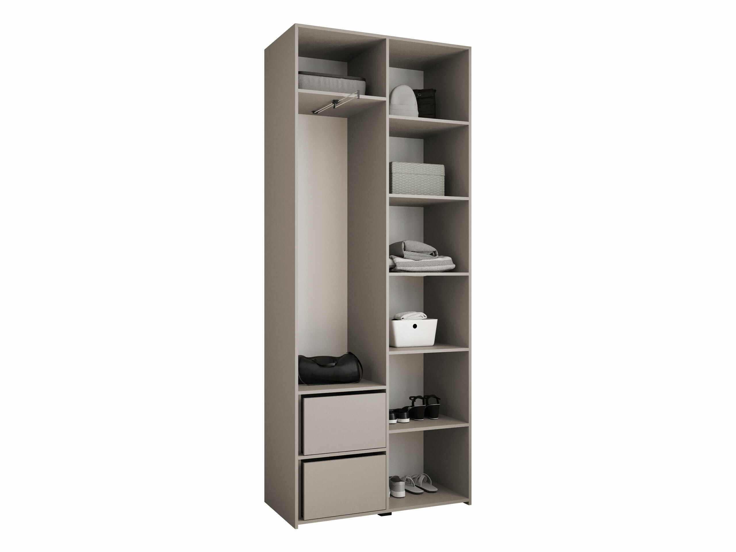 Garderobna omara Hartford 540 (Bela)