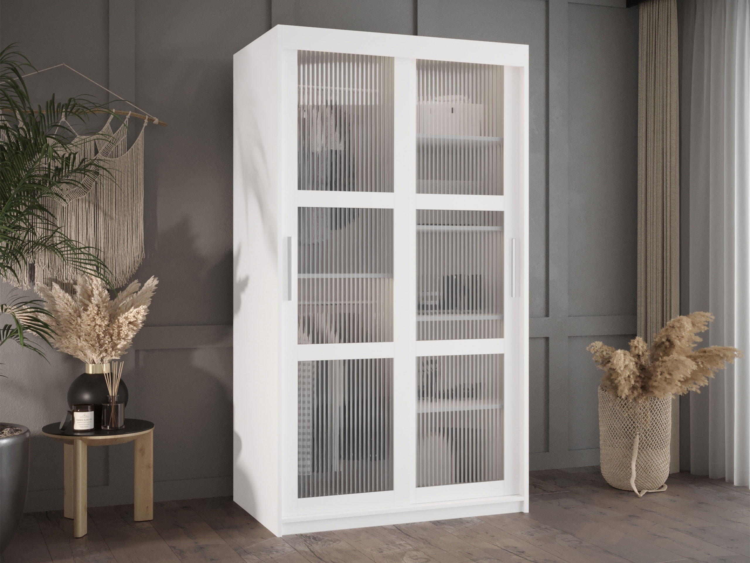 Garderobna omara Hartford 575 (Bela)