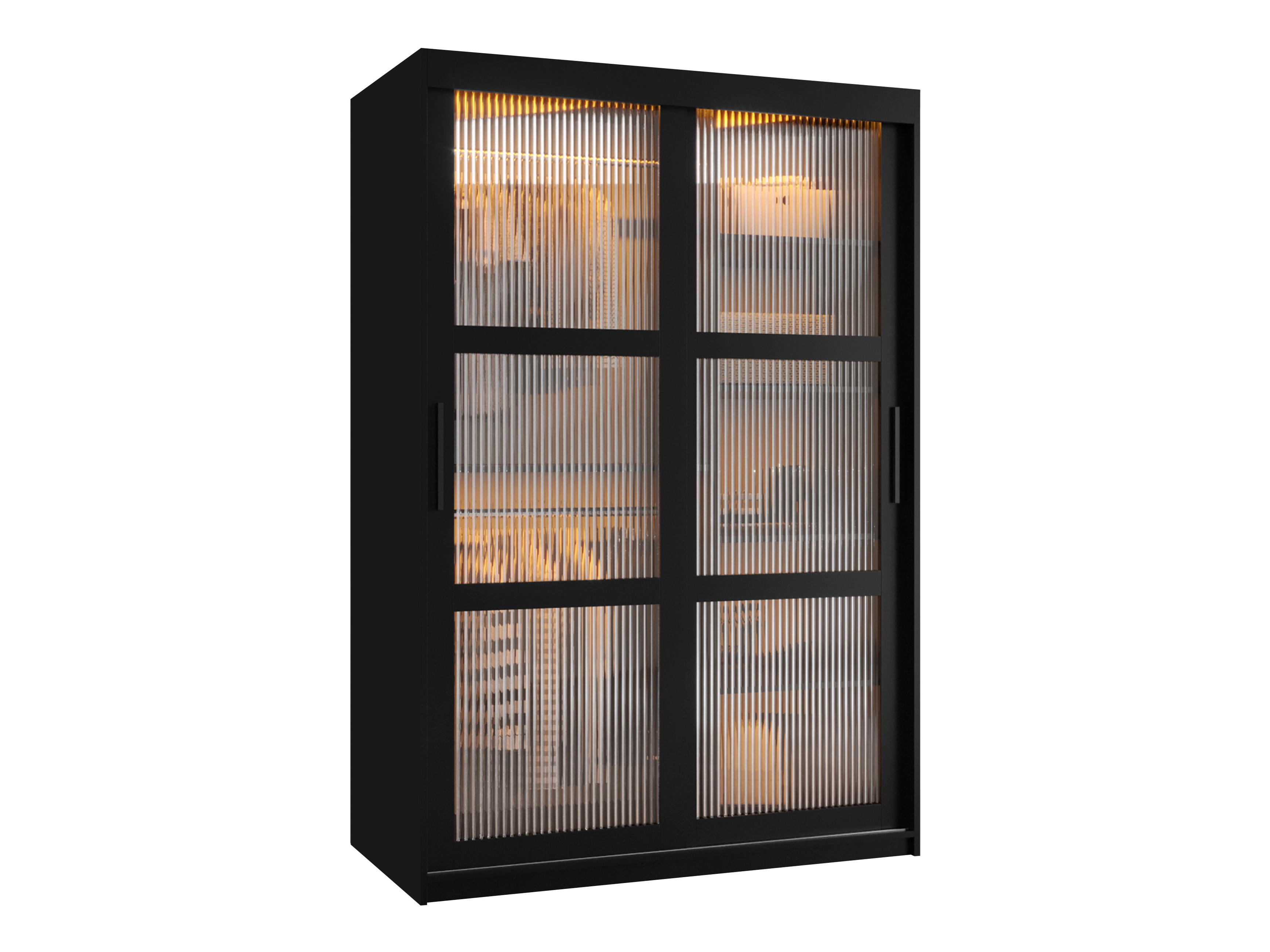 Garderobna omara Hartford 575 (Črna)