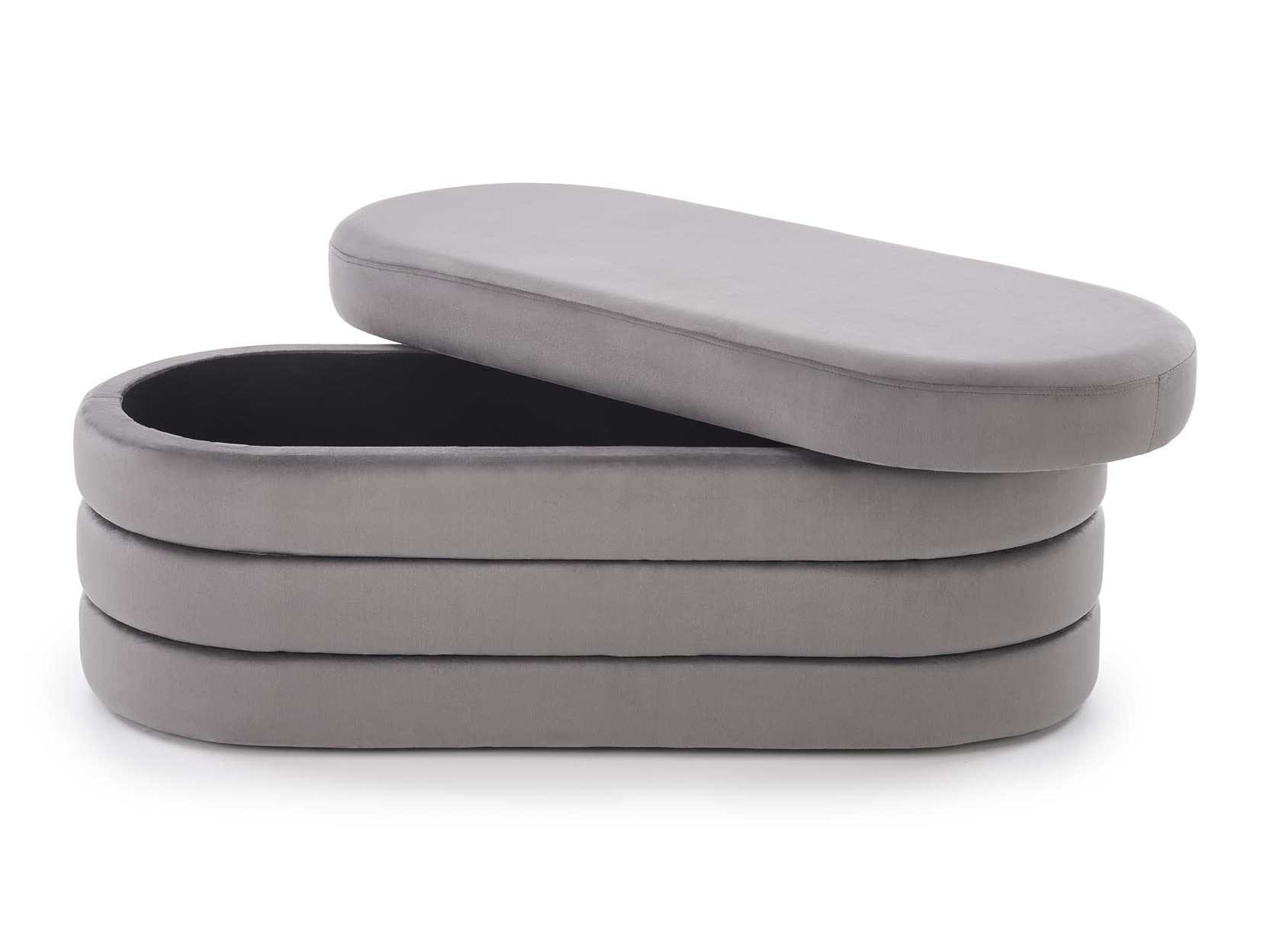 Klop z oblazinjenjem Houston 2054 (Siva)