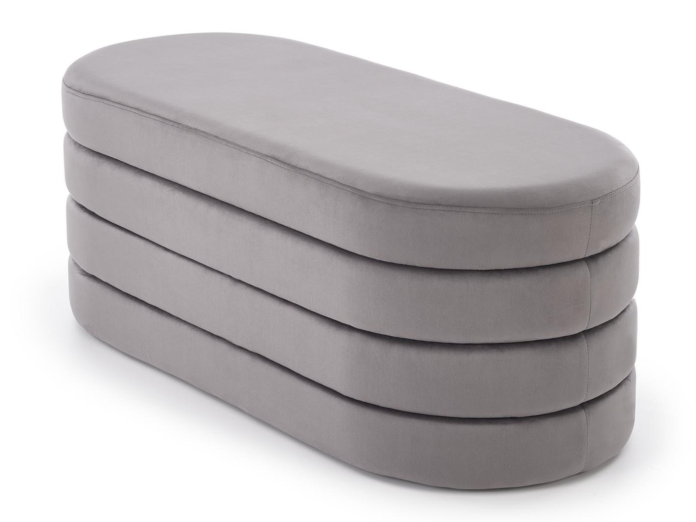 Klop z oblazinjenjem Houston 2054 (Siva)