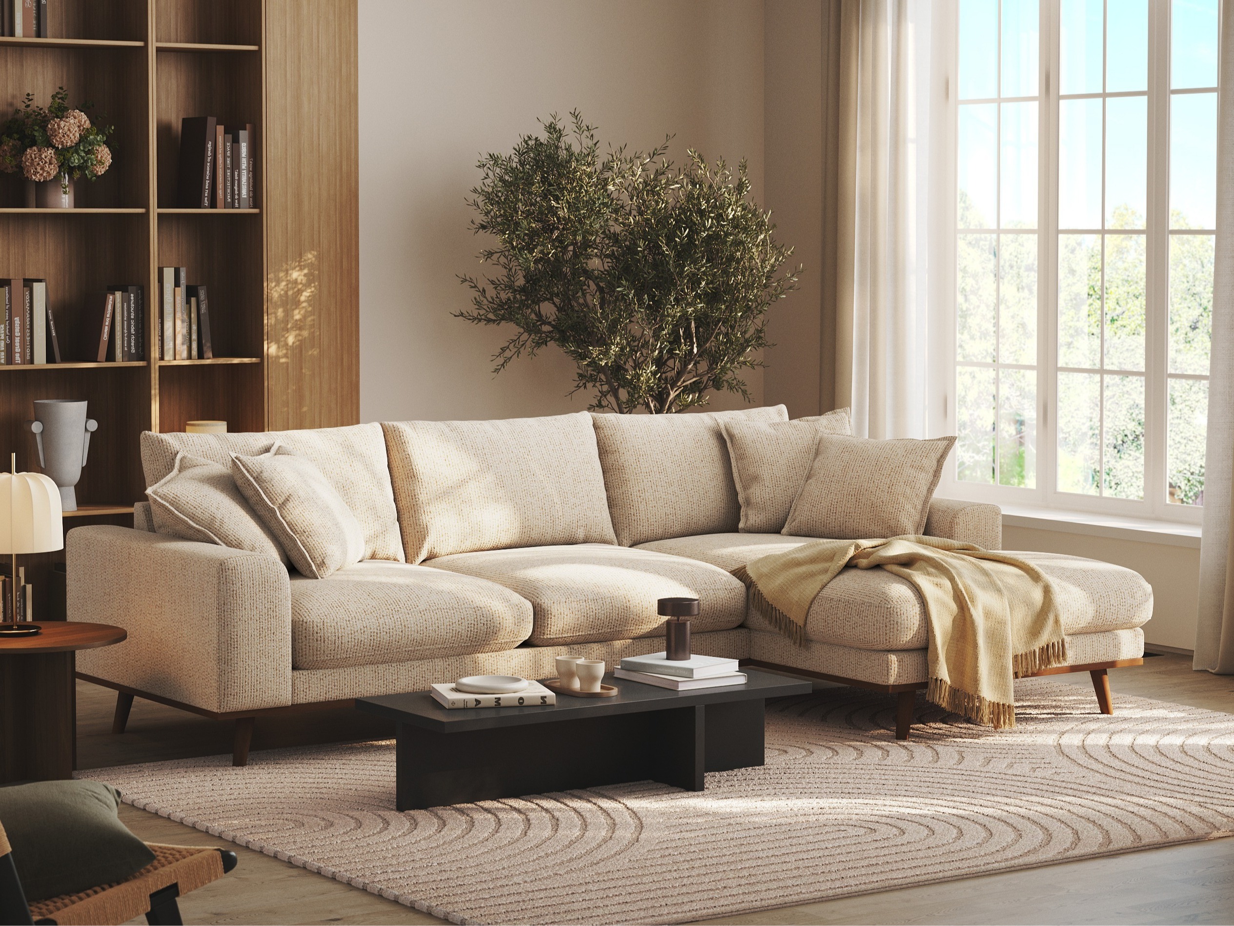 Kotna garnitura Seattle 216 (Silencio 06)