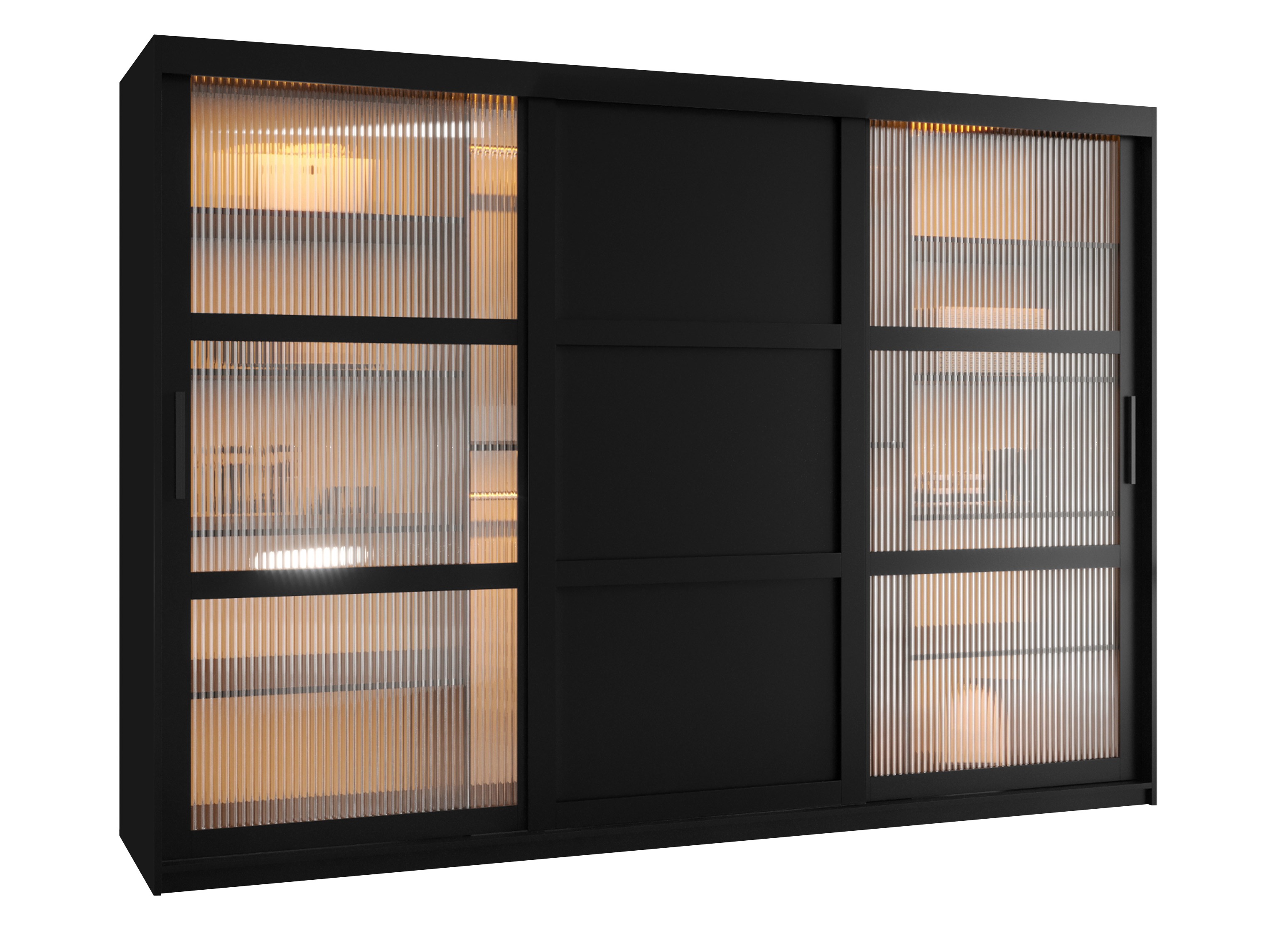 Garderobna omara Hartford 577 (Črna)