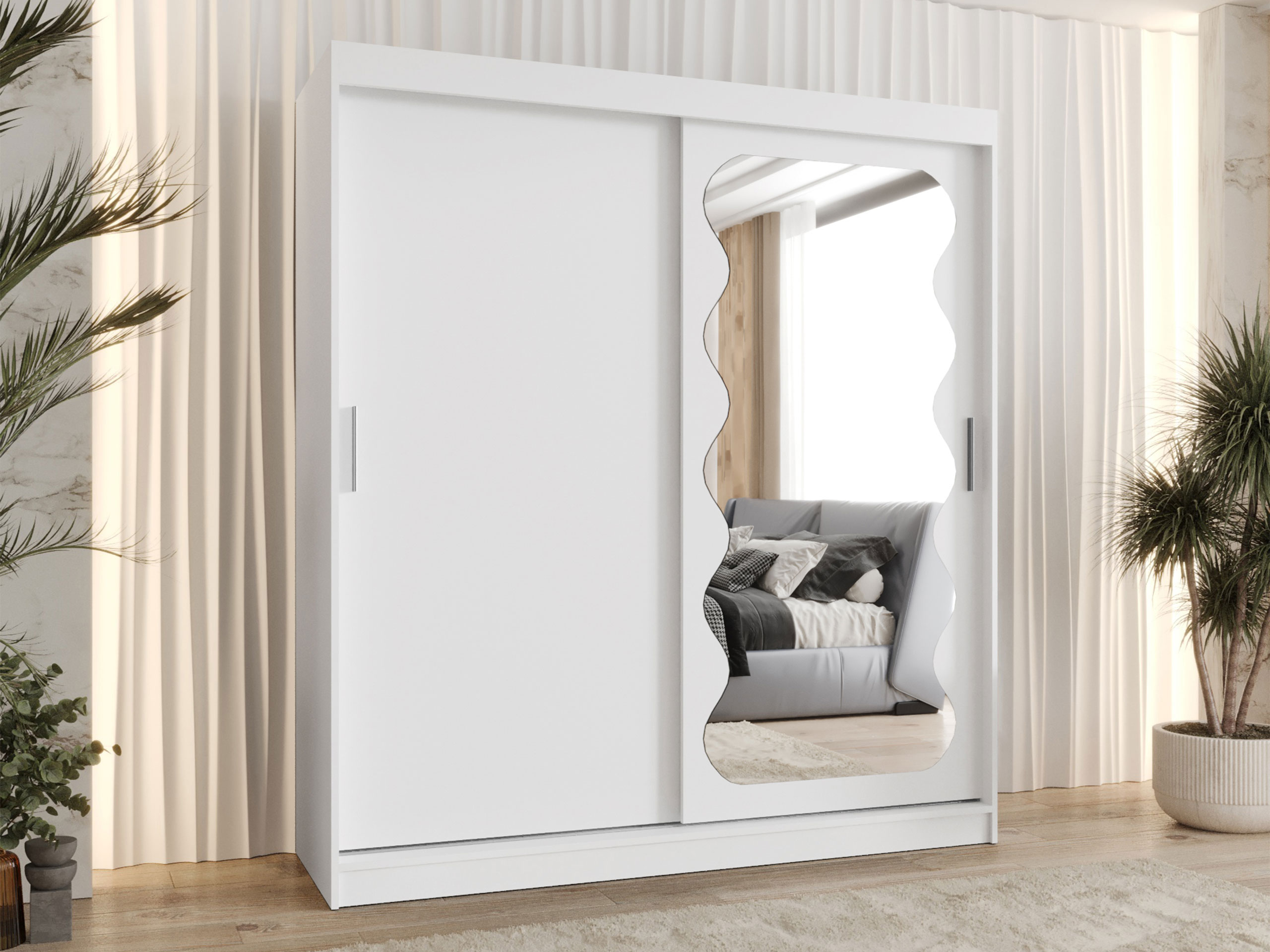 Garderobna omara Hartford 578 (Bela)