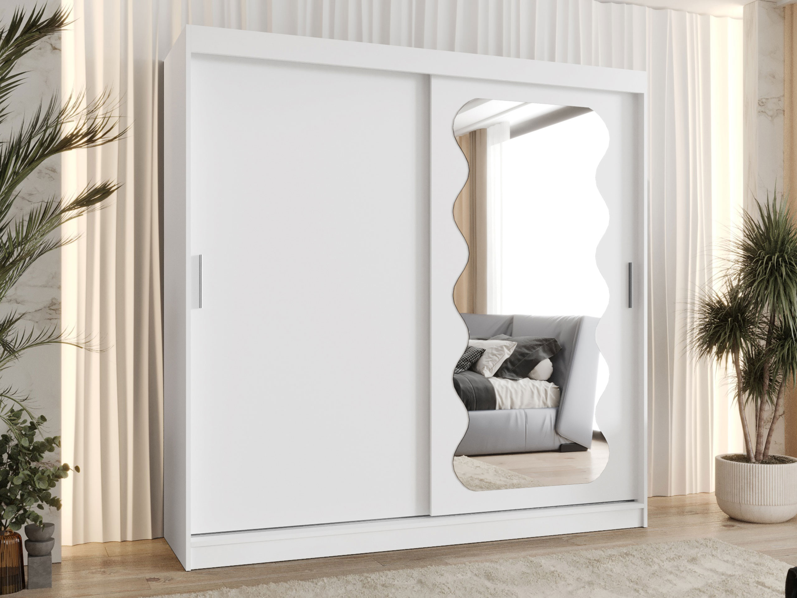 Garderobna omara Hartford 578 (Bela)