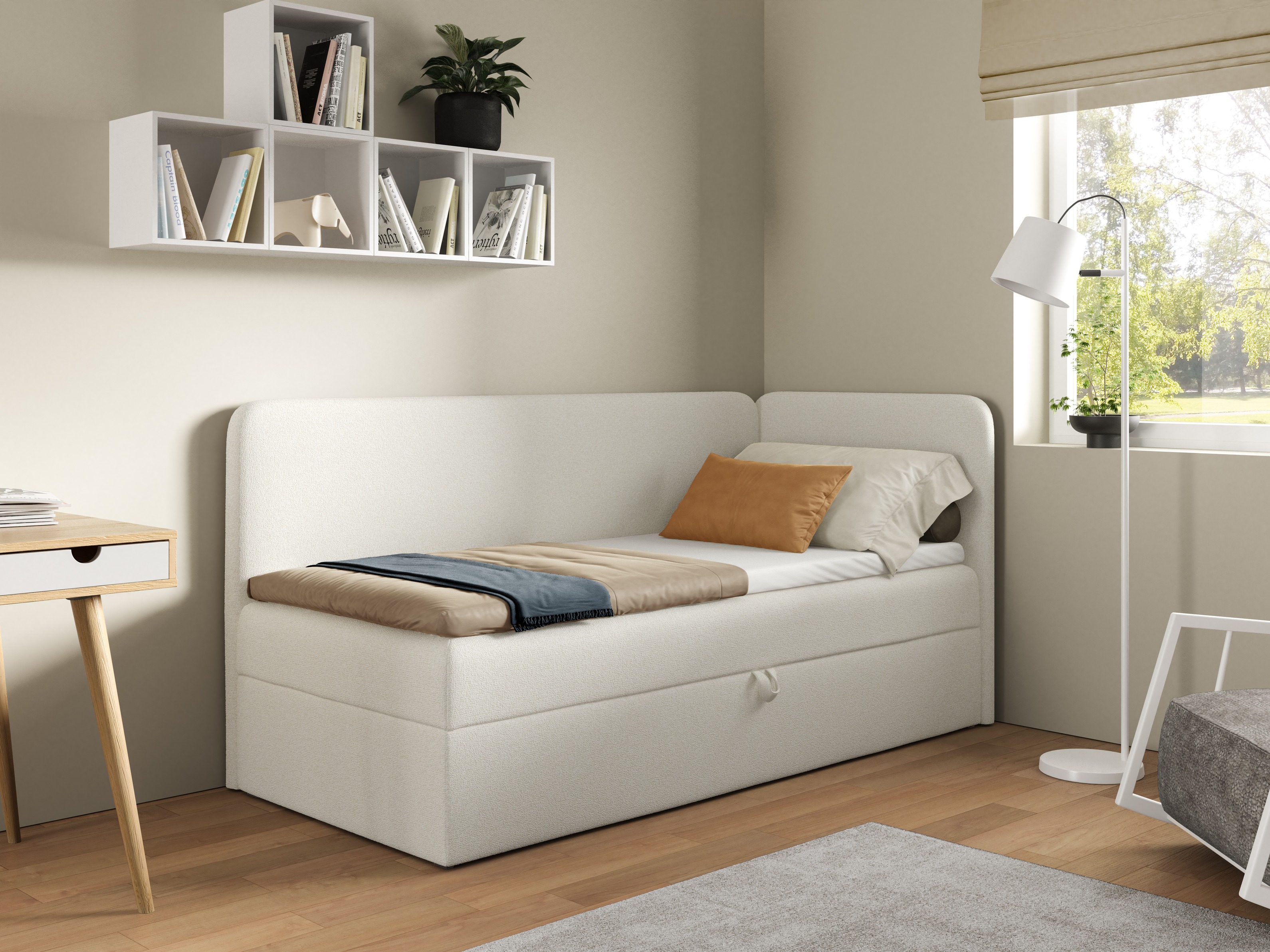 Boxspring postelja Franklin 188 (Puente 03)