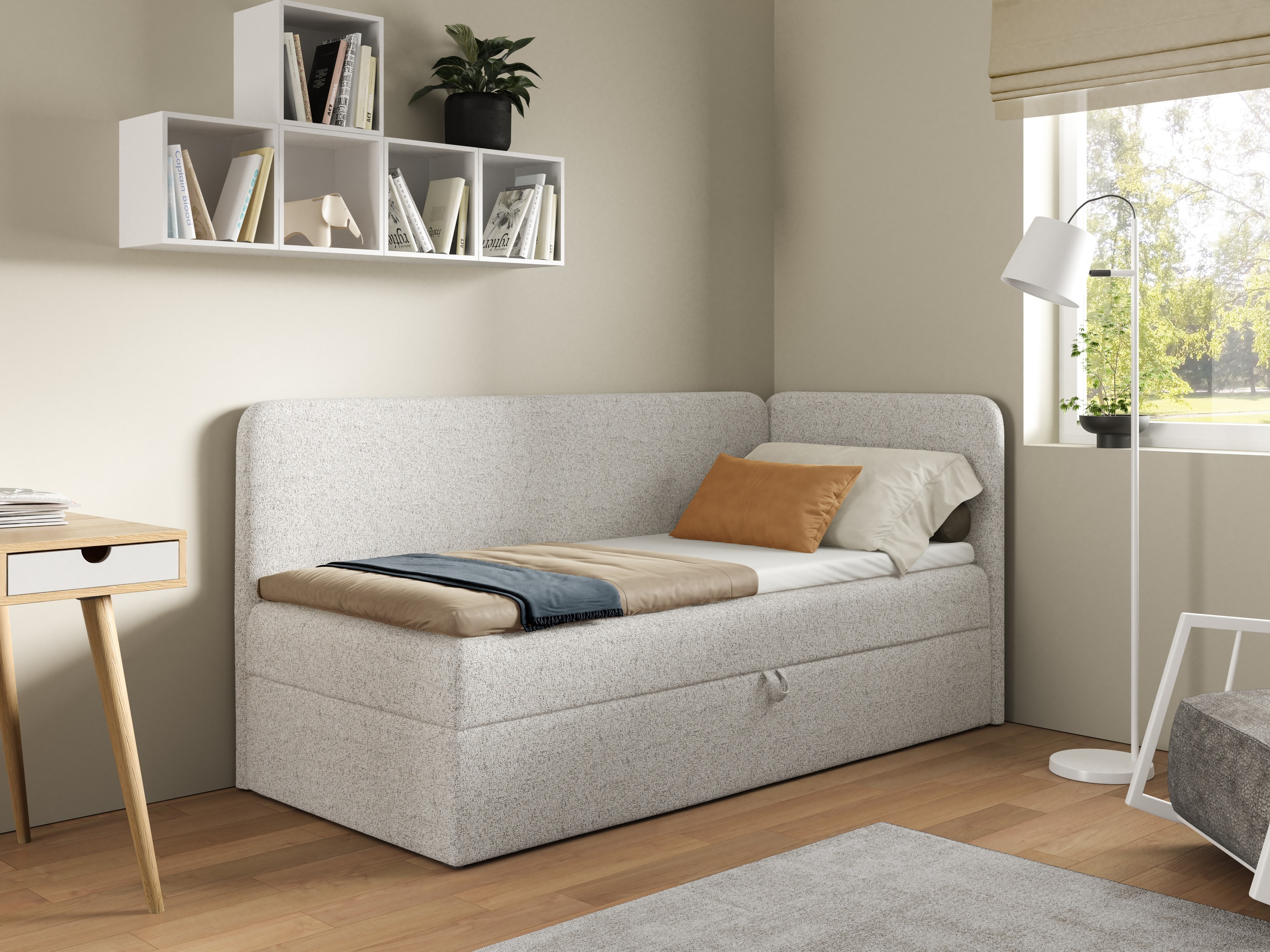 Boxspring postelja Franklin 188 (Puente 06)