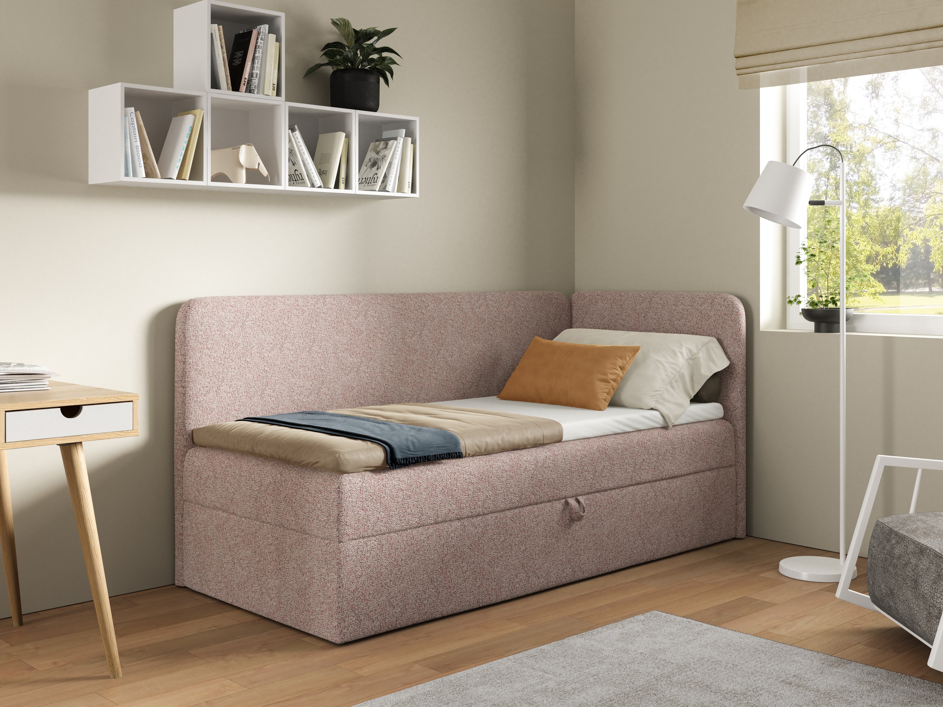 Boxspring postelja Franklin 188 (Puente 68)