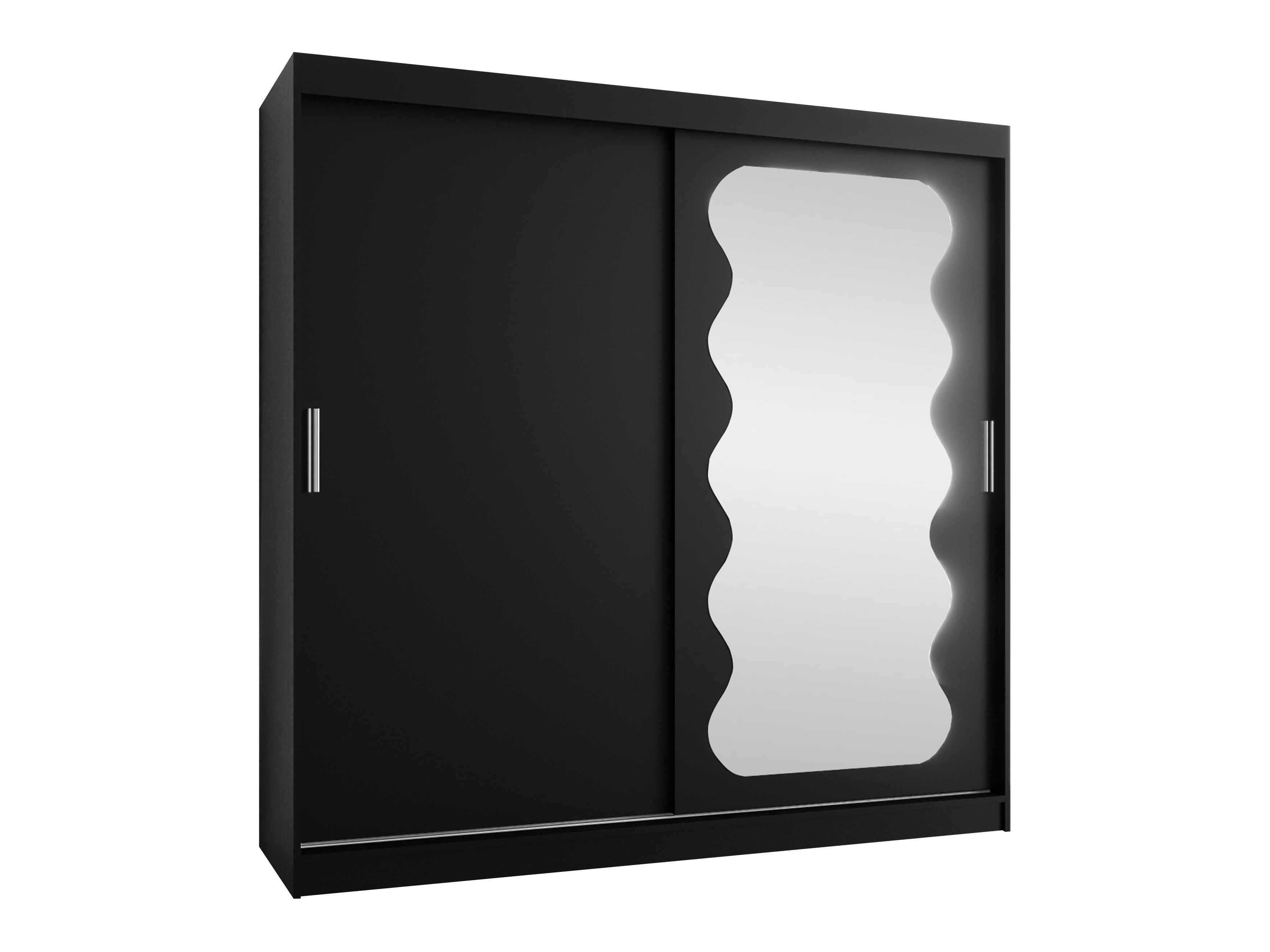 Garderobna omara Hartford 578 (Črna)