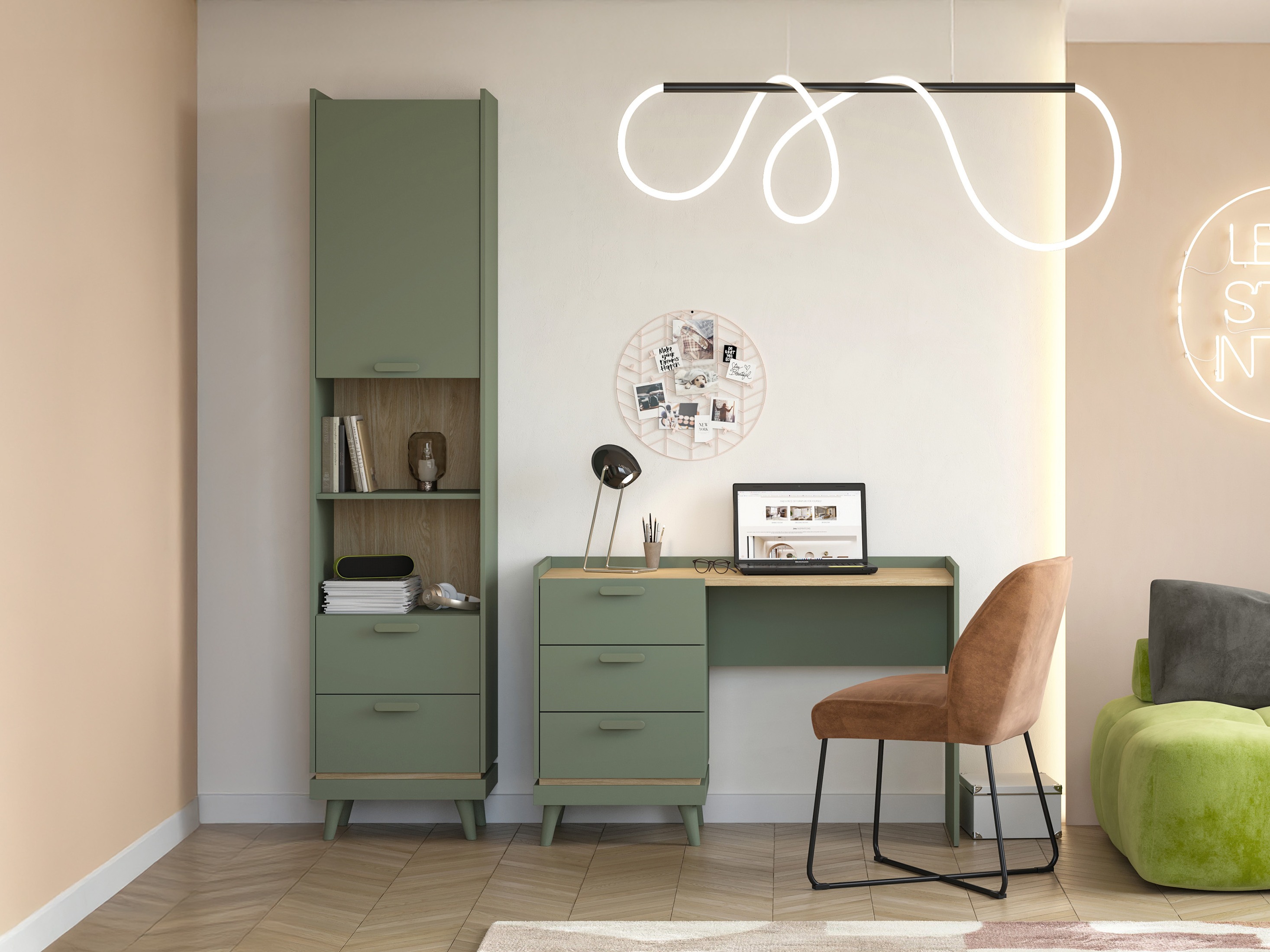 Komplet za domačo pisarno Fertalu 109 (Ne)