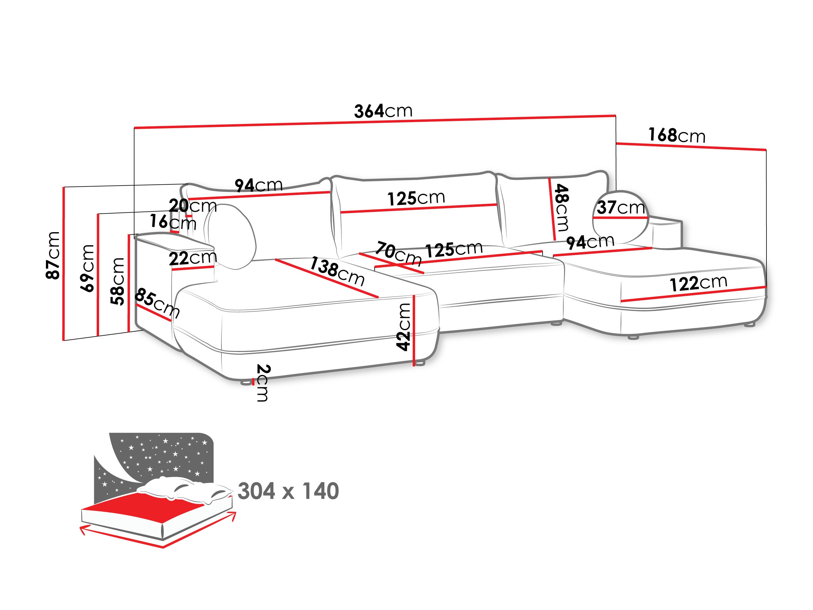 Kotna garnitura Bountiful 100 (Velo 635)