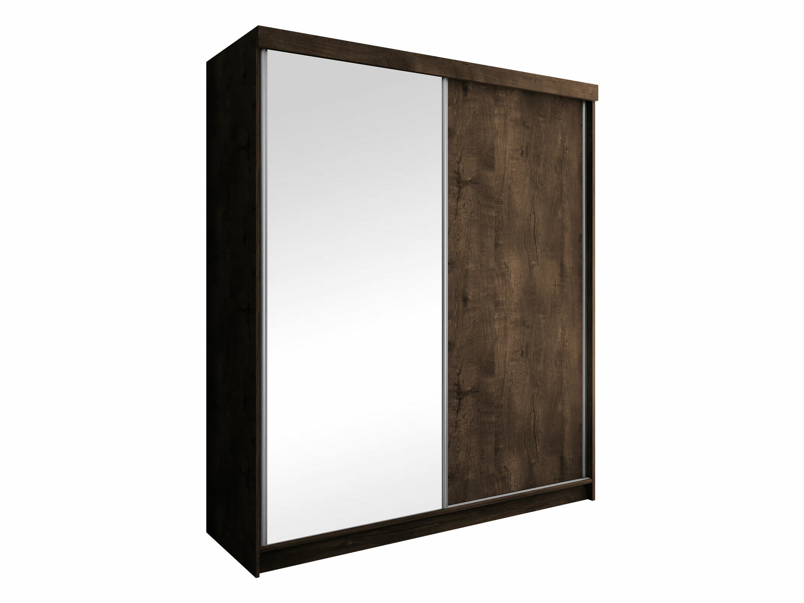 Garderobna omara Dover 107 (Temni jasen)