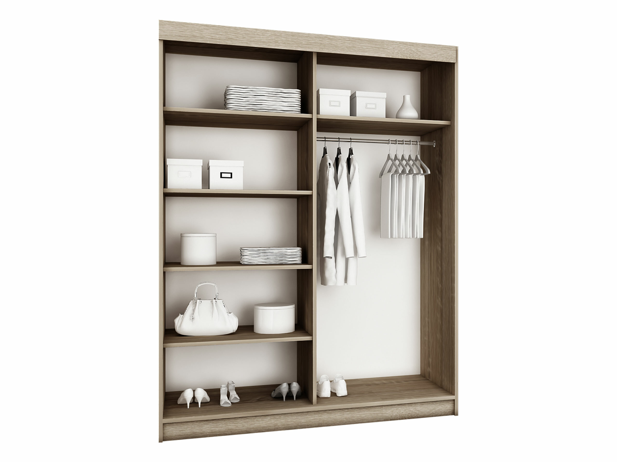 Garderobna omara Dover 110 (Sonoma hrast)