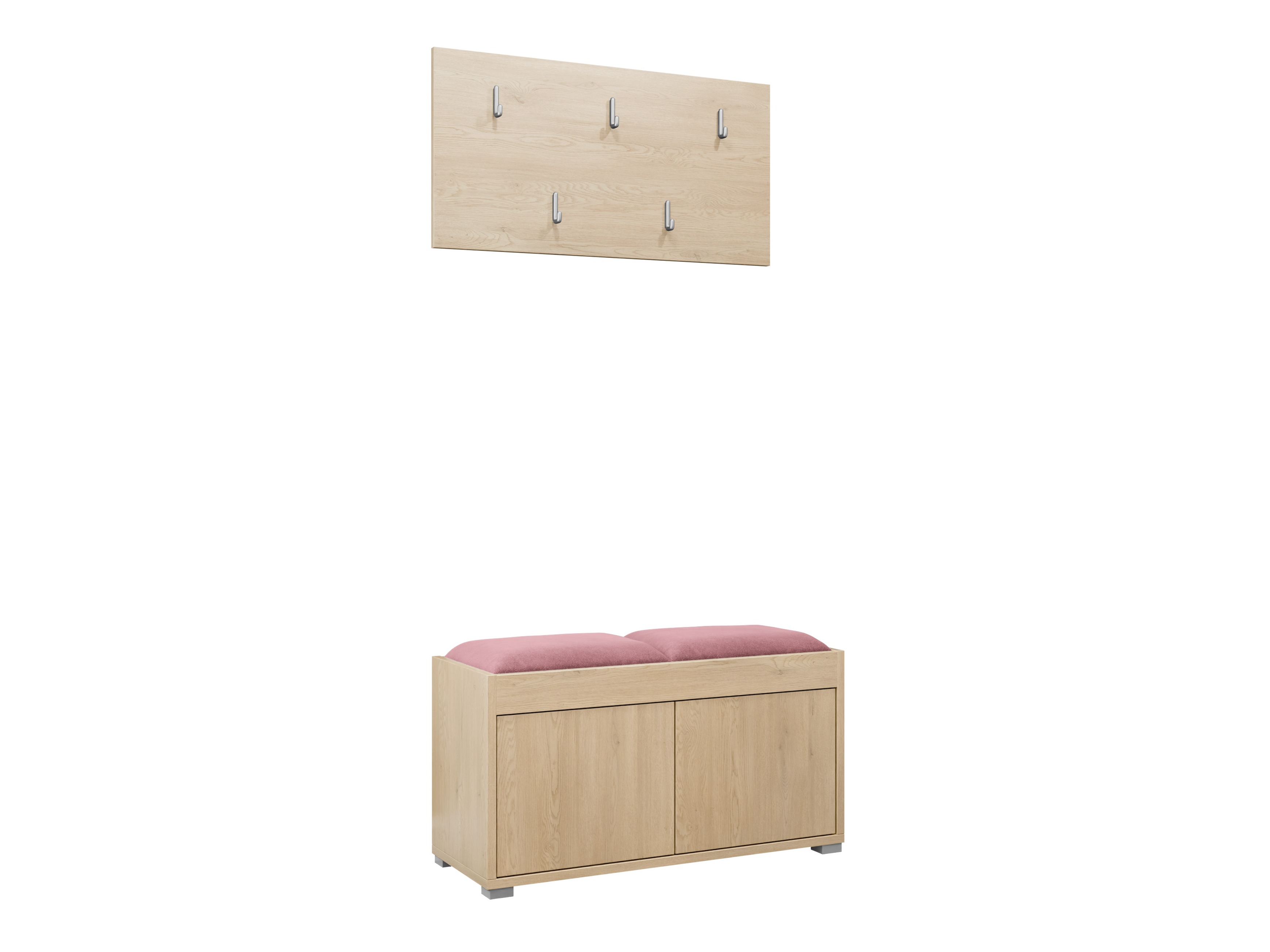 Komplet za predsobo Comfivo Tutela (Hrast)