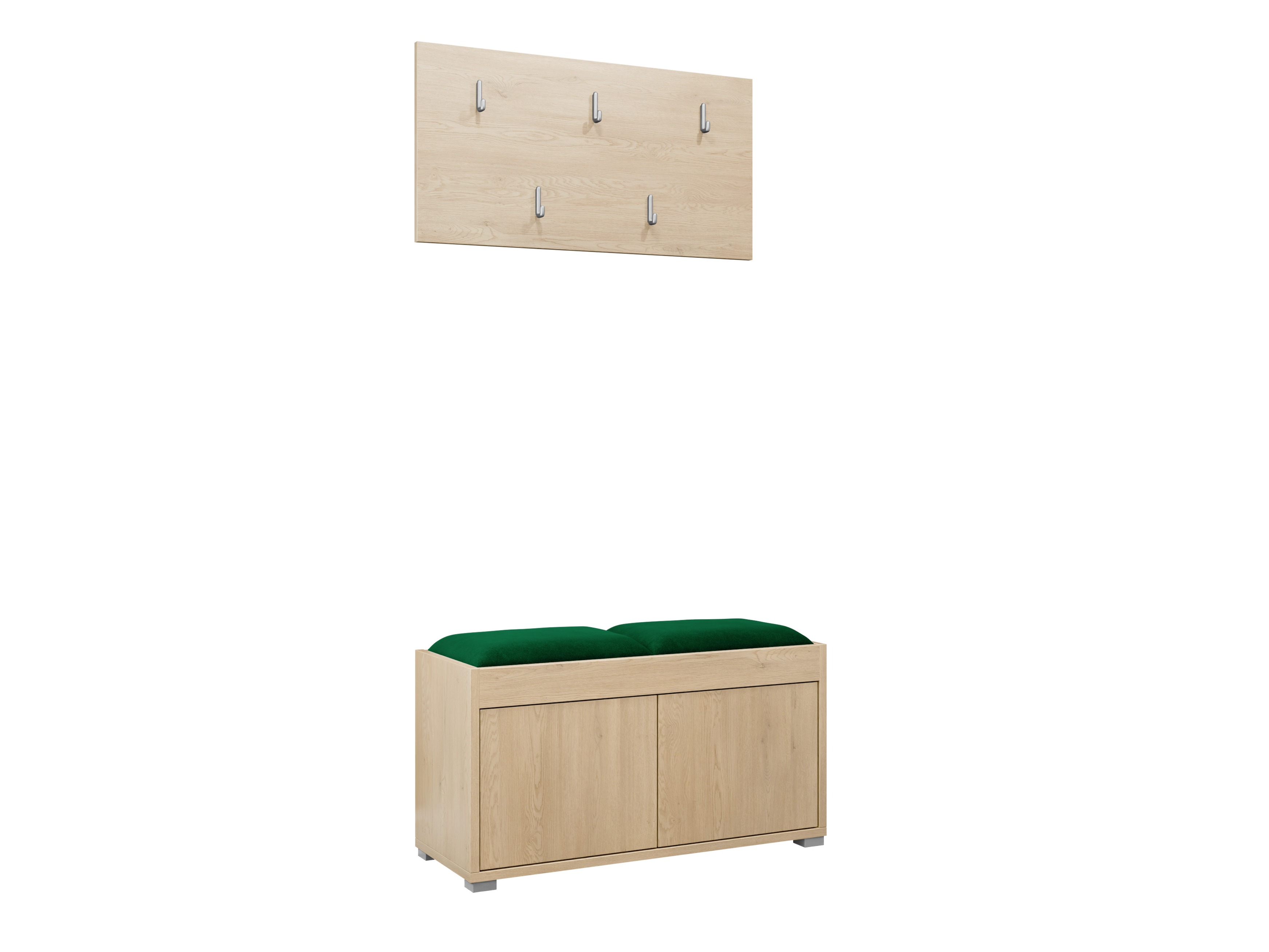 Komplet za predsobo Comfivo Tutela (Hrast)