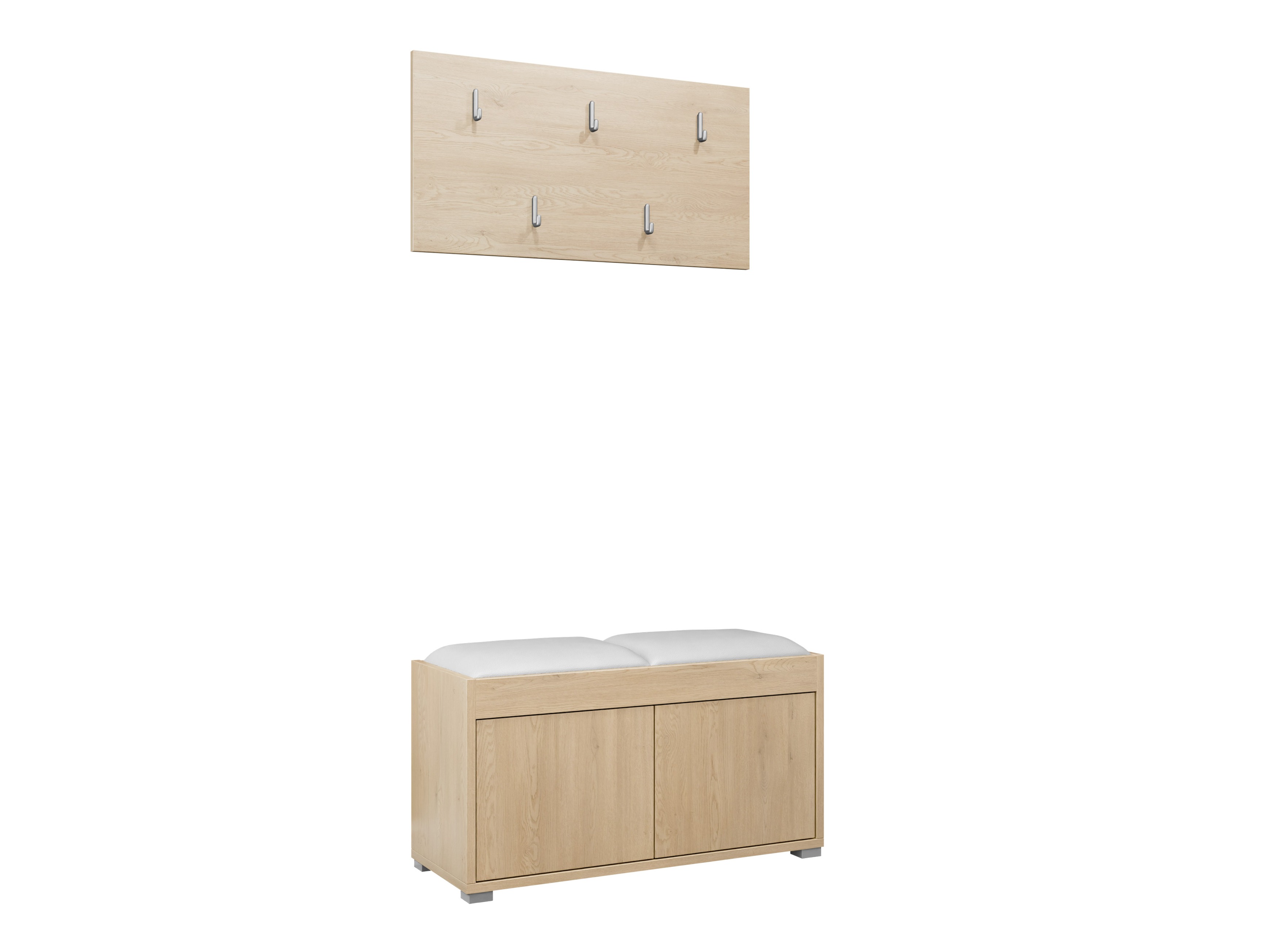 Komplet za predsobo Comfivo Tutela (Hrast)