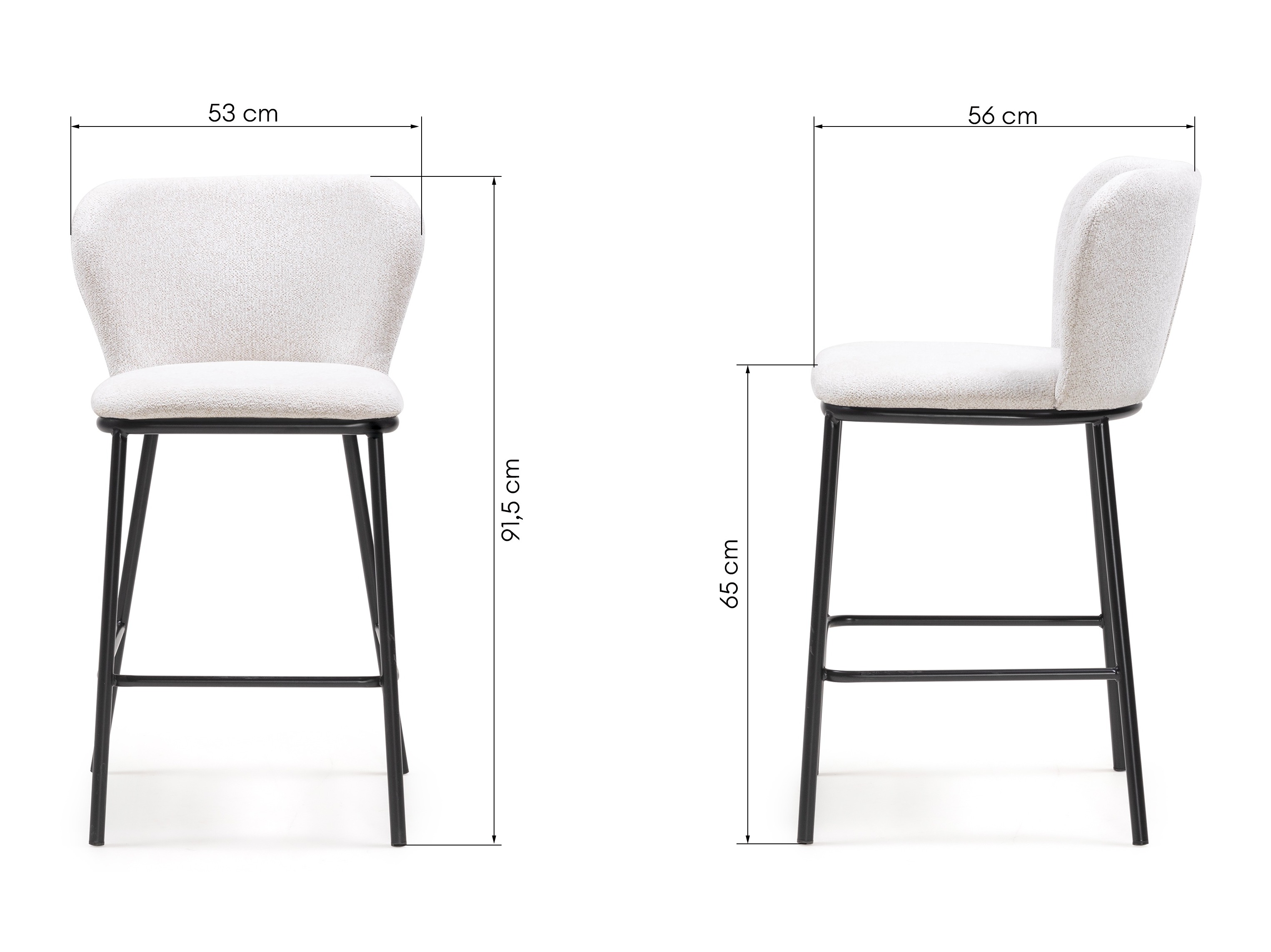 Barski stol Burleson 455