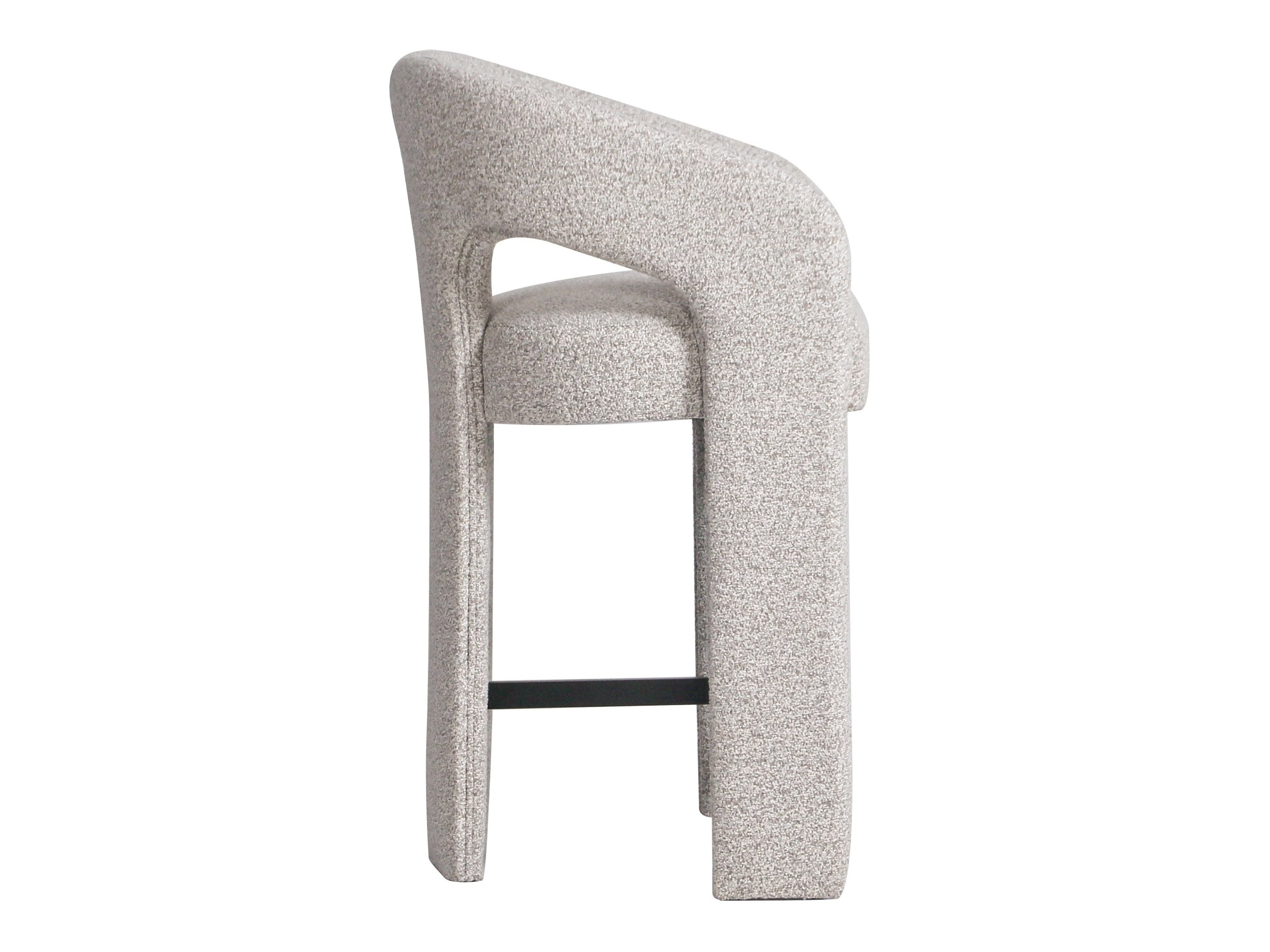 Barski stol Burleson 566 (Sivo bež)