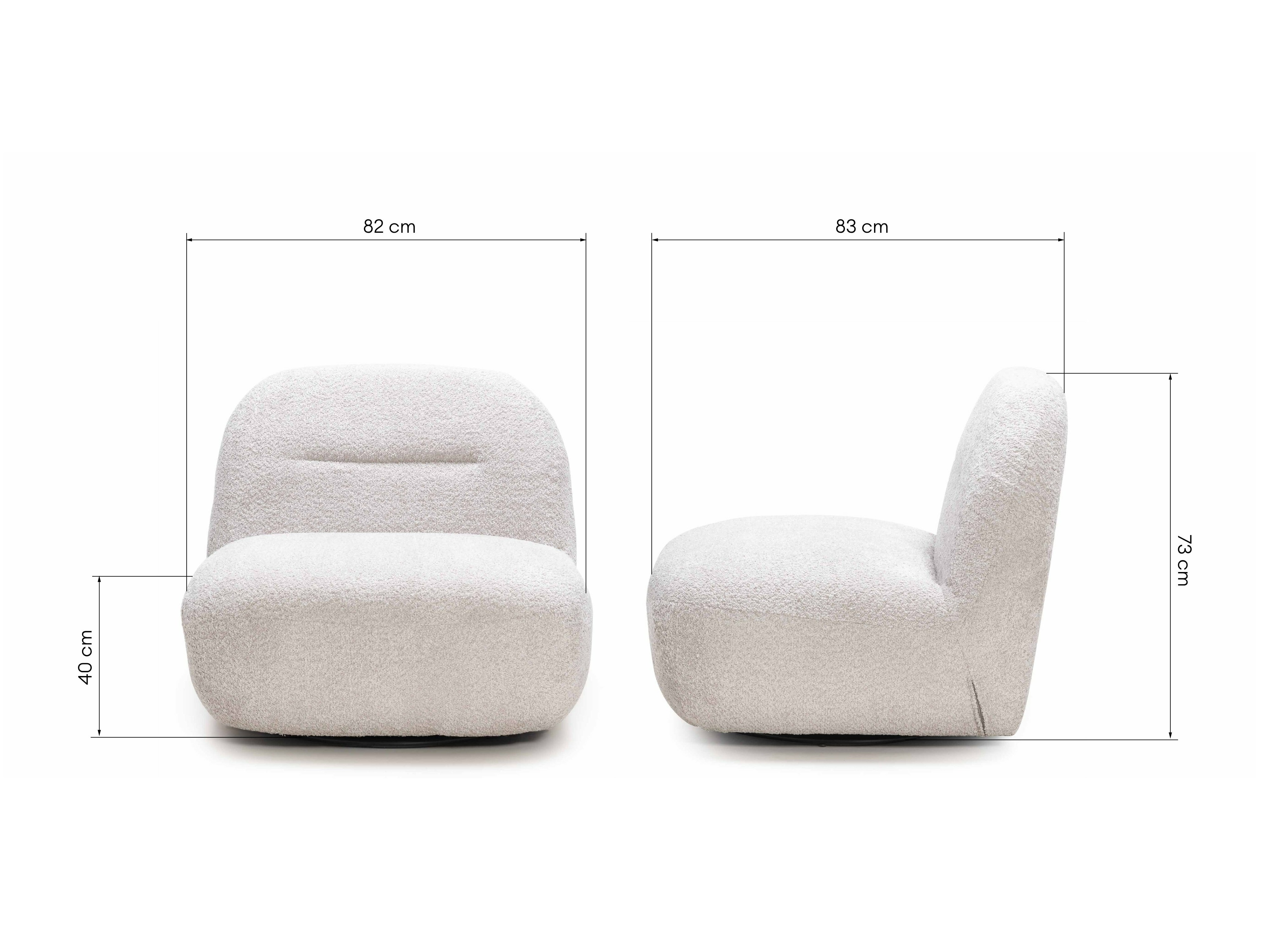 Fotelj Burleson 444 (Taupe)