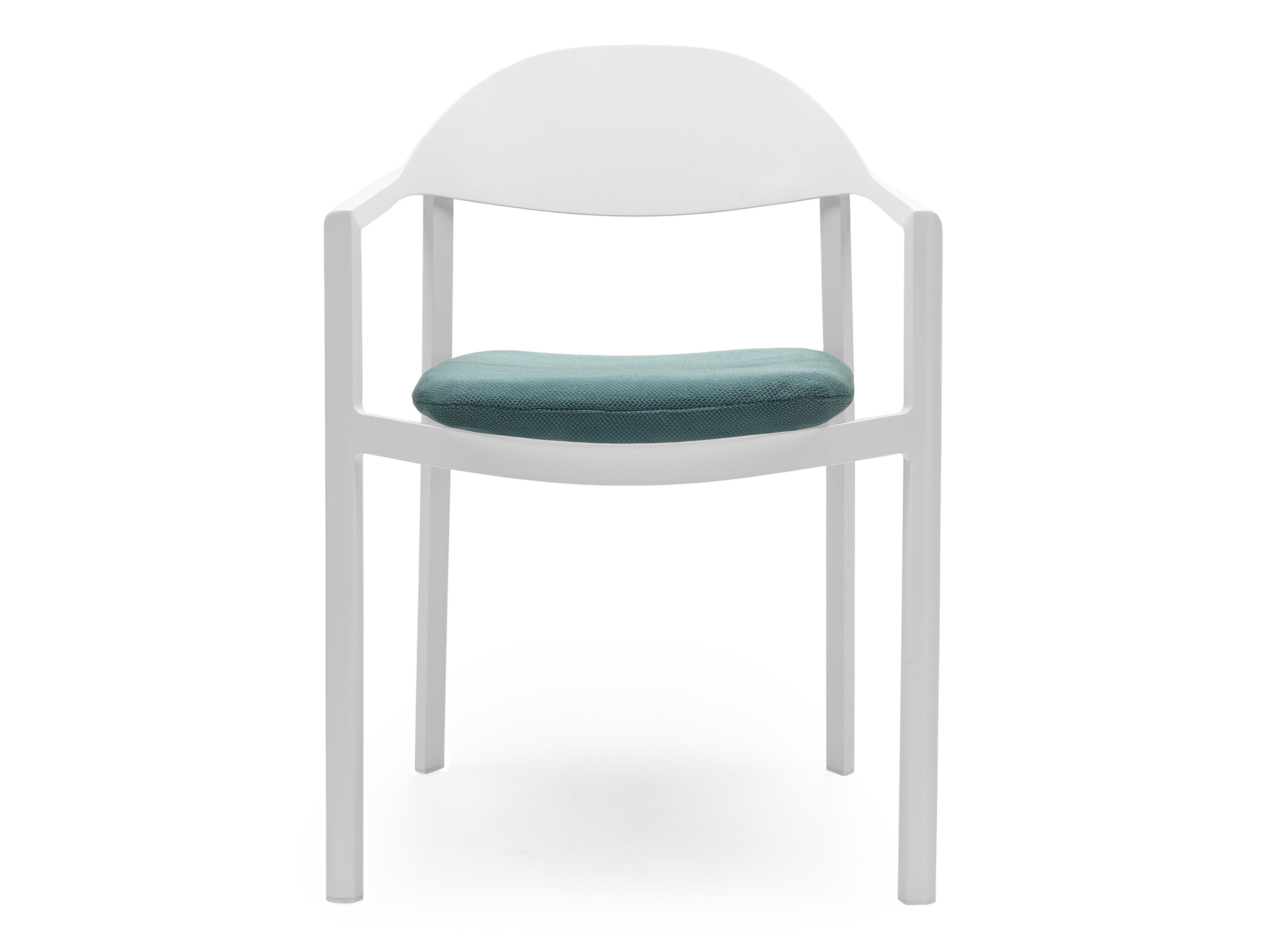 Vrtni stol Burleson 456 (Bela + Zelena)