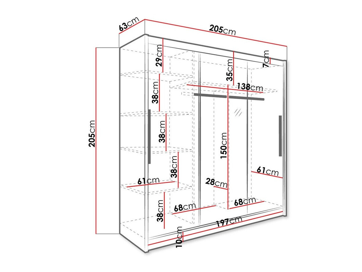 Garderobna omara SL5005