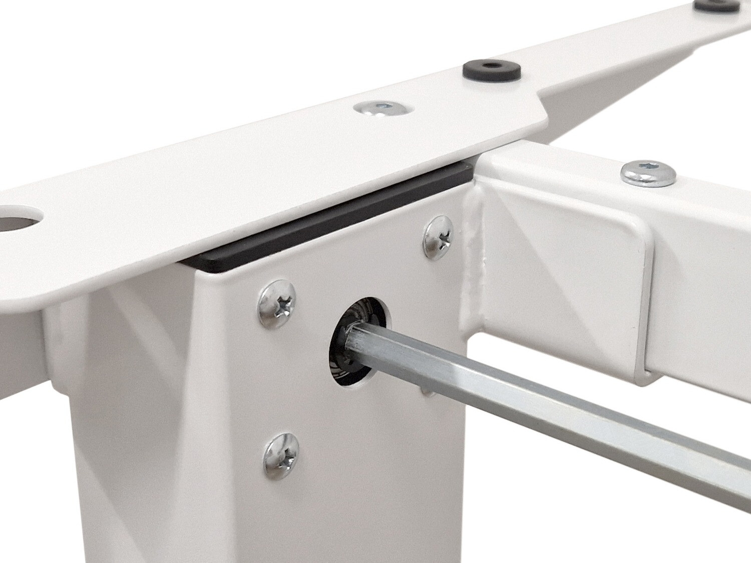 Dvižna pisalna miza Buffalo 184 (Bela)