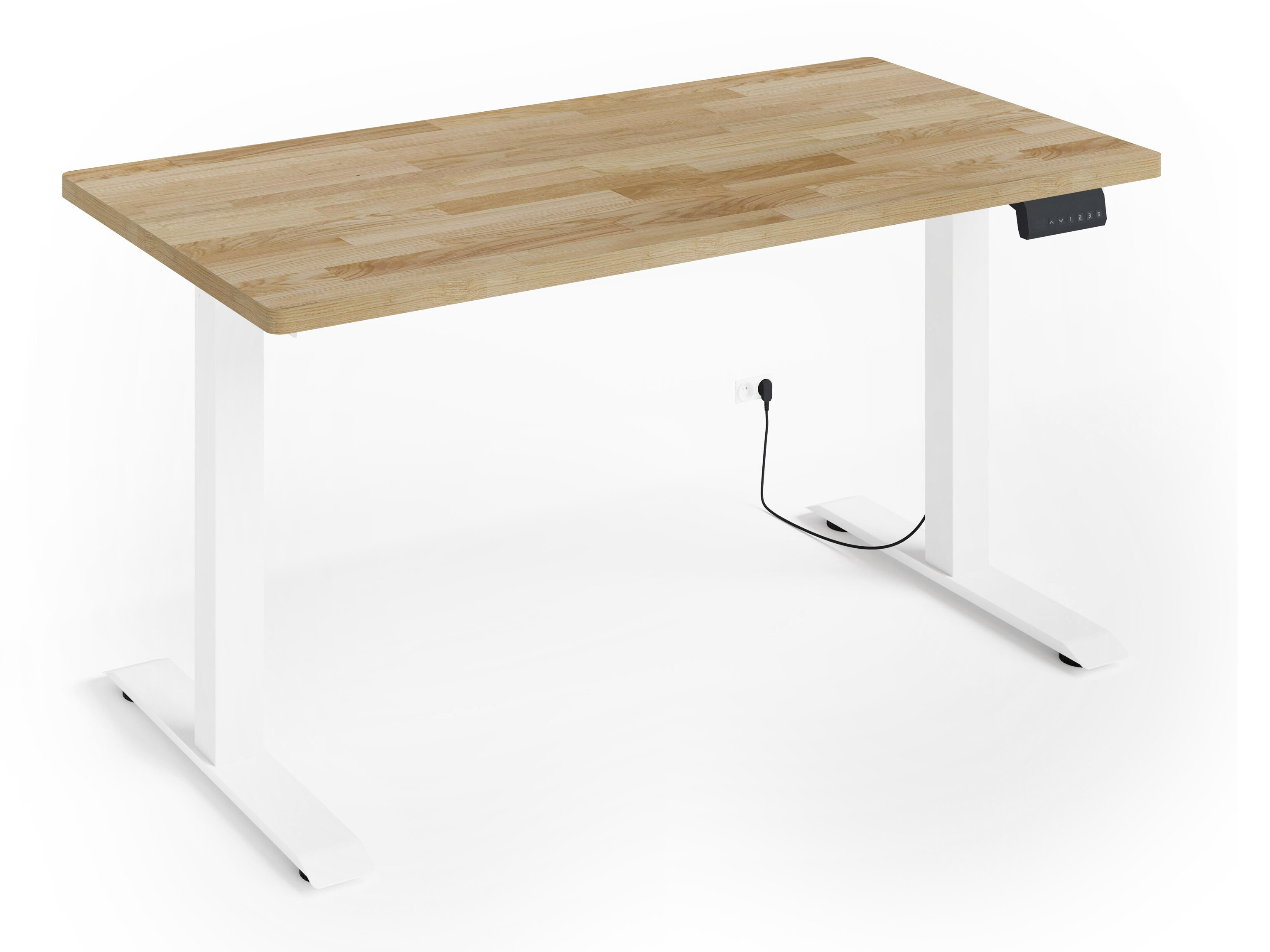 Dvižna pisalna miza Buffalo 199 (Bela)