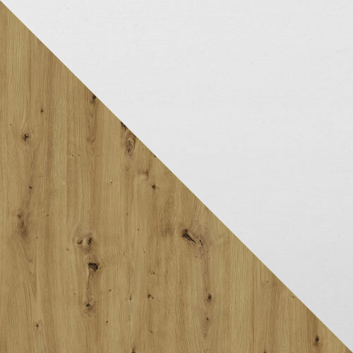 Miza Victorville 377 (Artisan hrast + Bela)