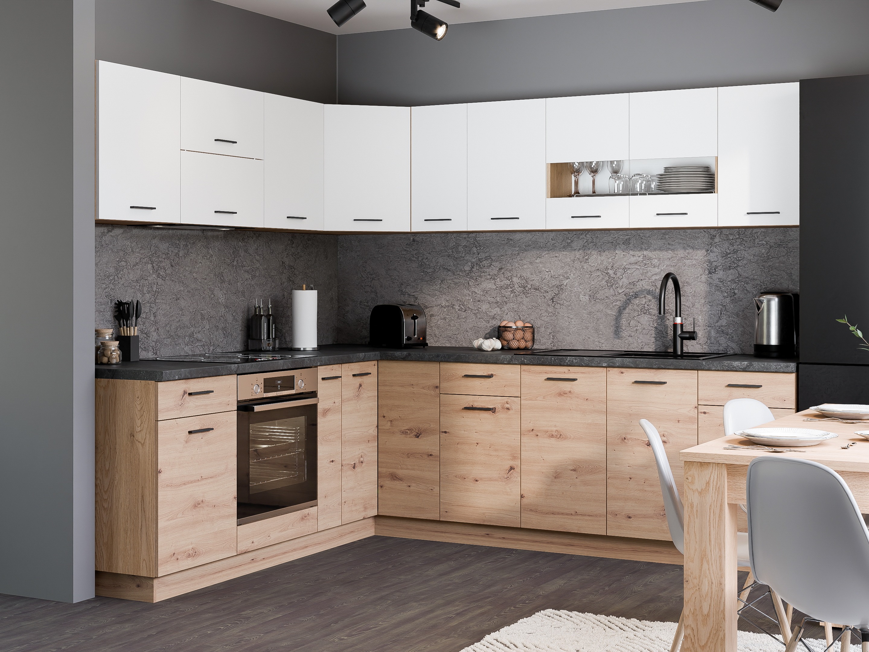 Modularna stenska omarica Ati 153