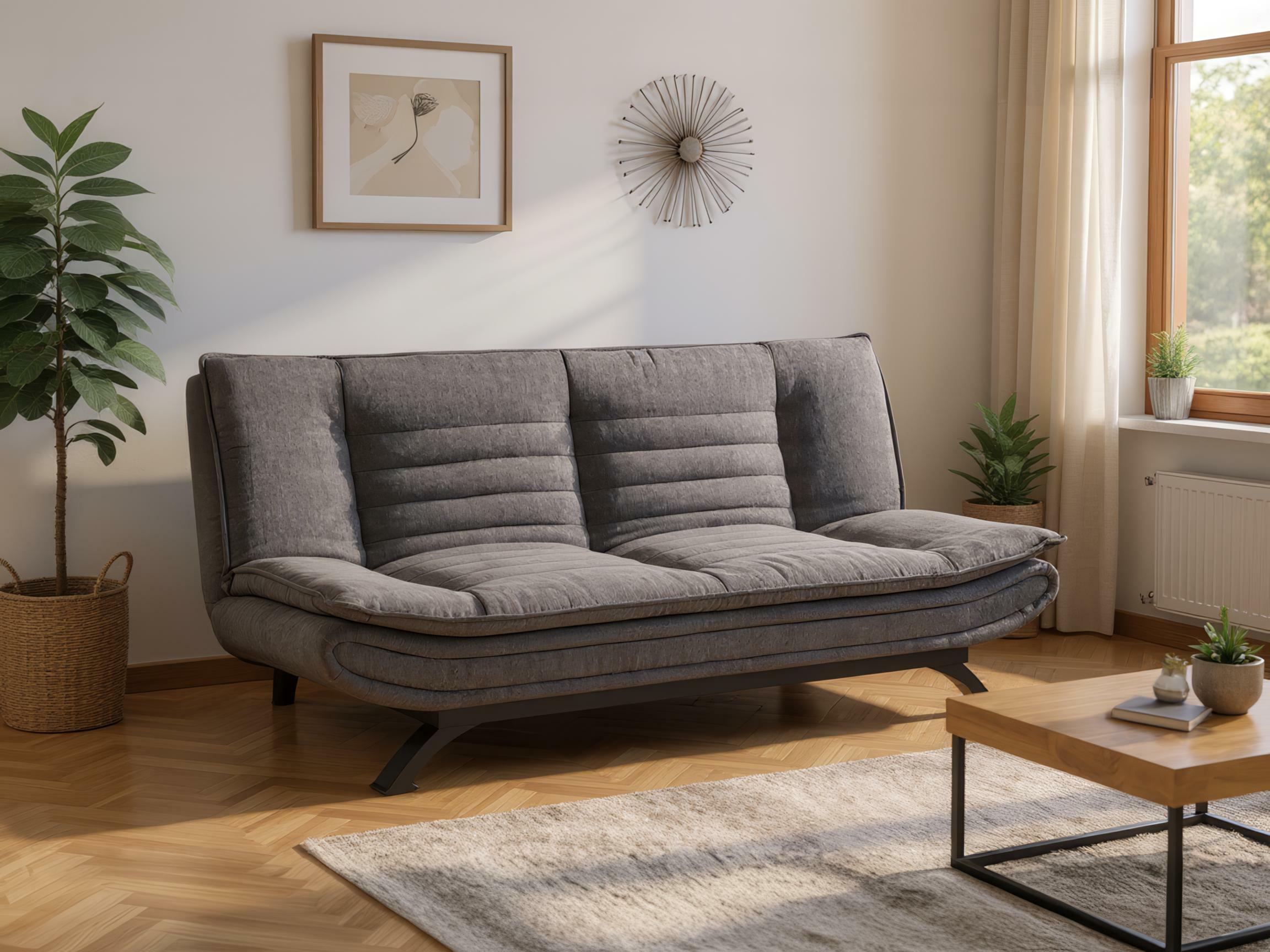 Raztegljiv kavč Norsica 279 (Temno siva)