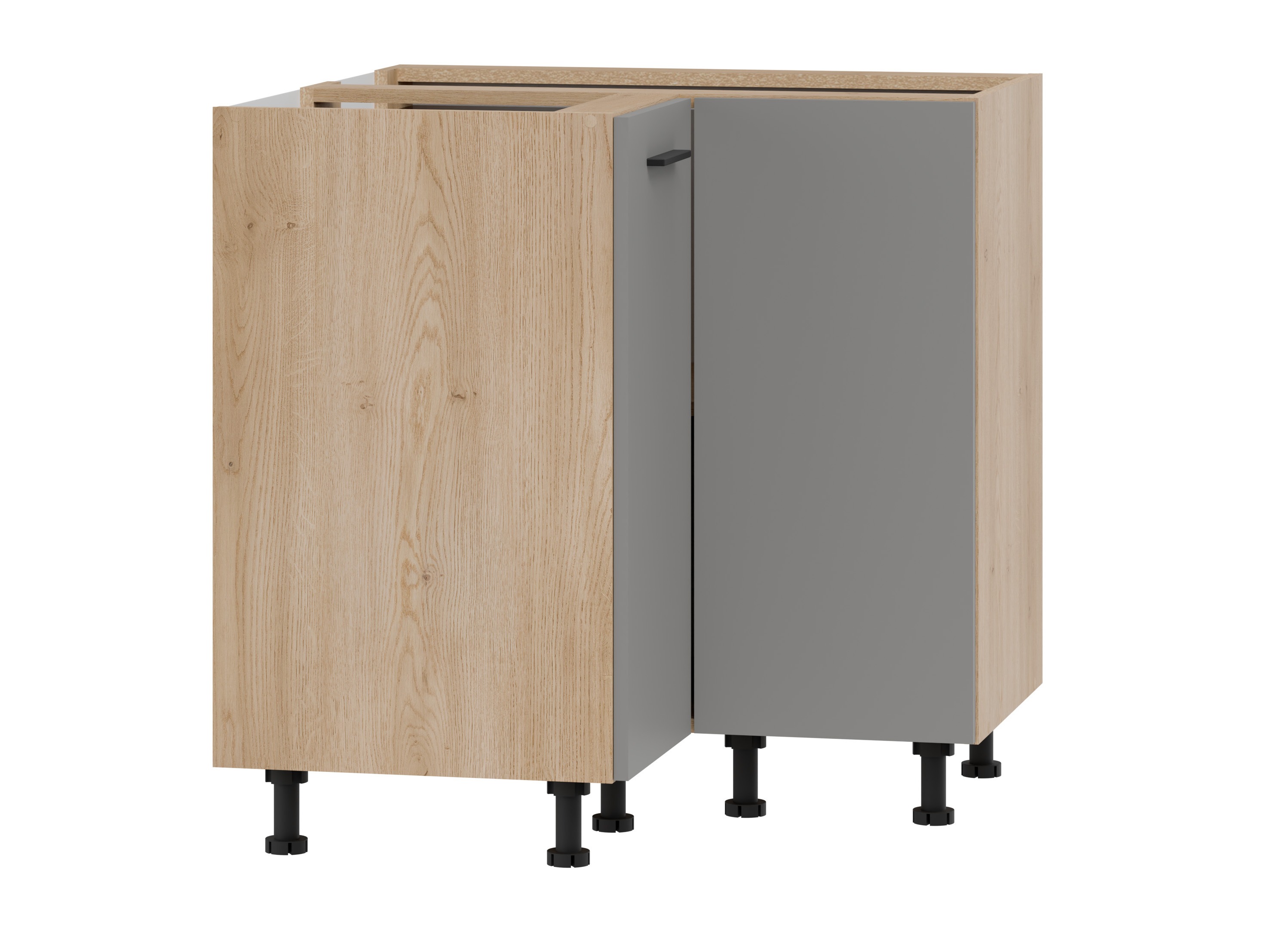 Modularna kotna omarica Ati Grey 112