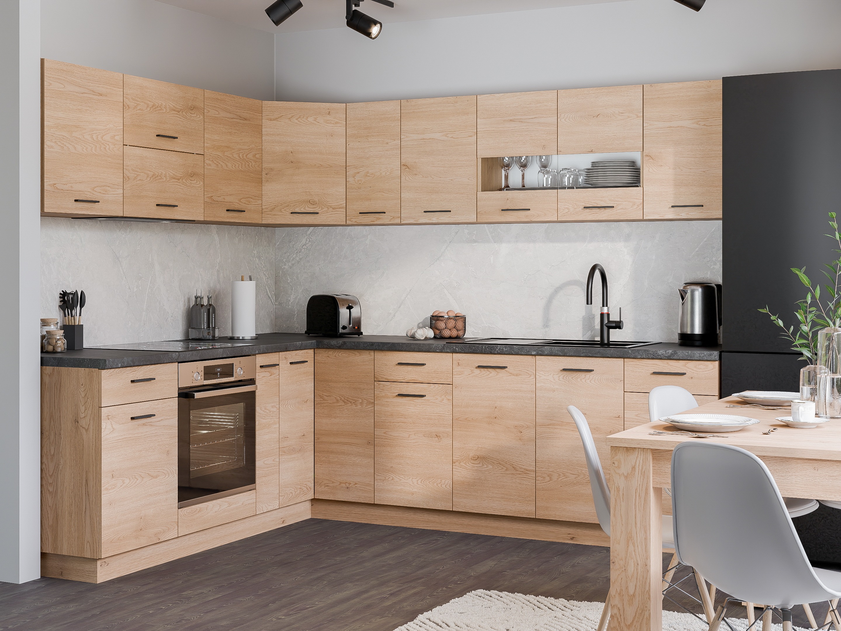 Modularna kotna omarica Ati Torro 124