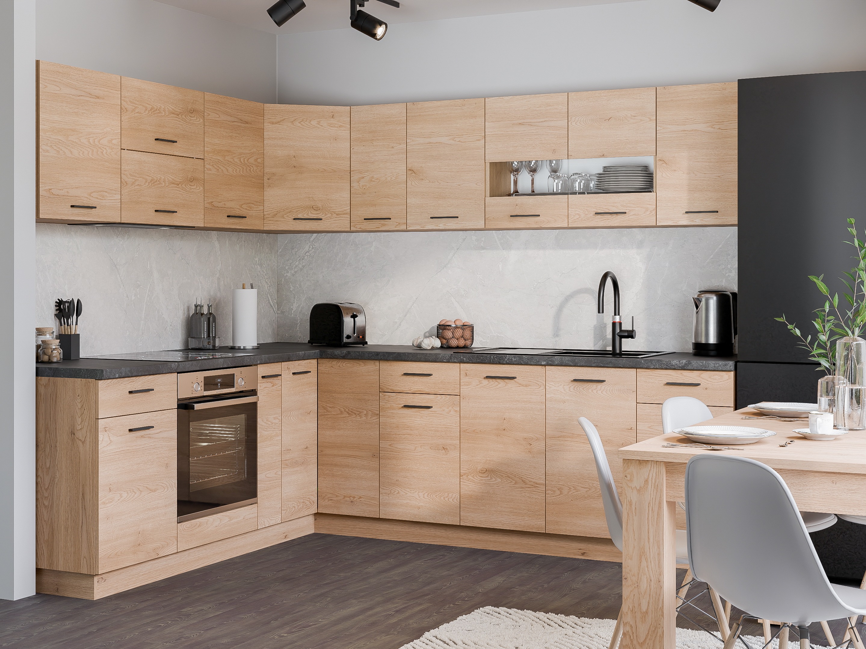 Modularna omarica za pomivalno korito z vrati Ati Torro 118